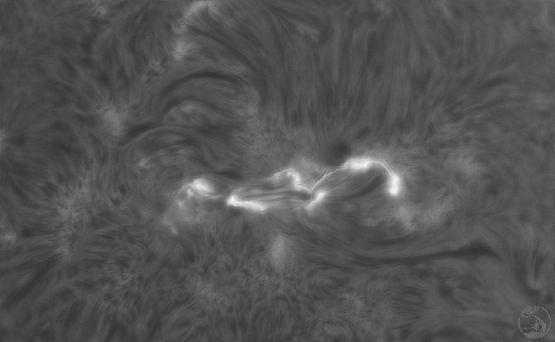 4351黑子群与耀斑