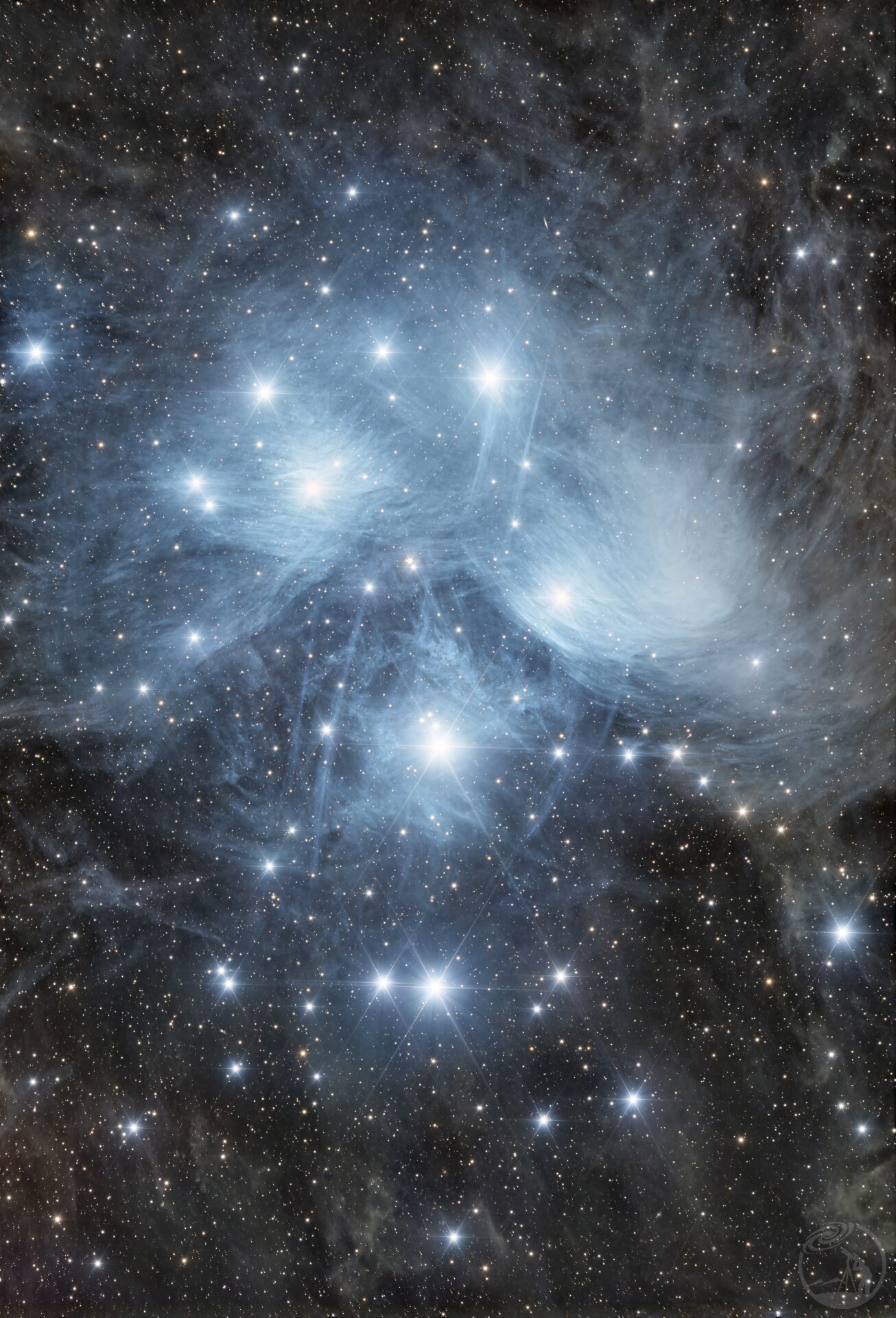 M45 金牛座昴星团（七姊妹星团）