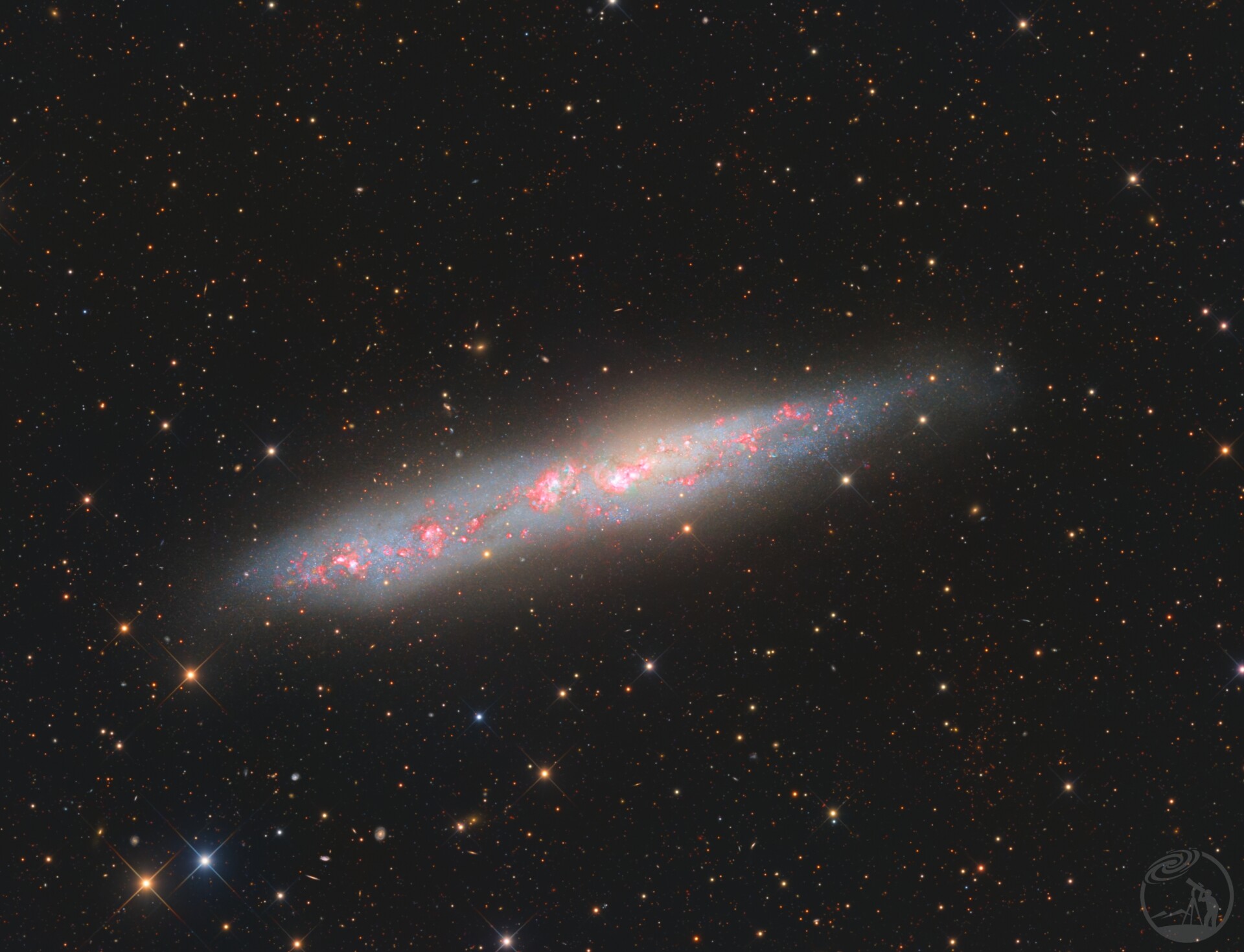 NGC55南鲸鱼星系LRGBHO