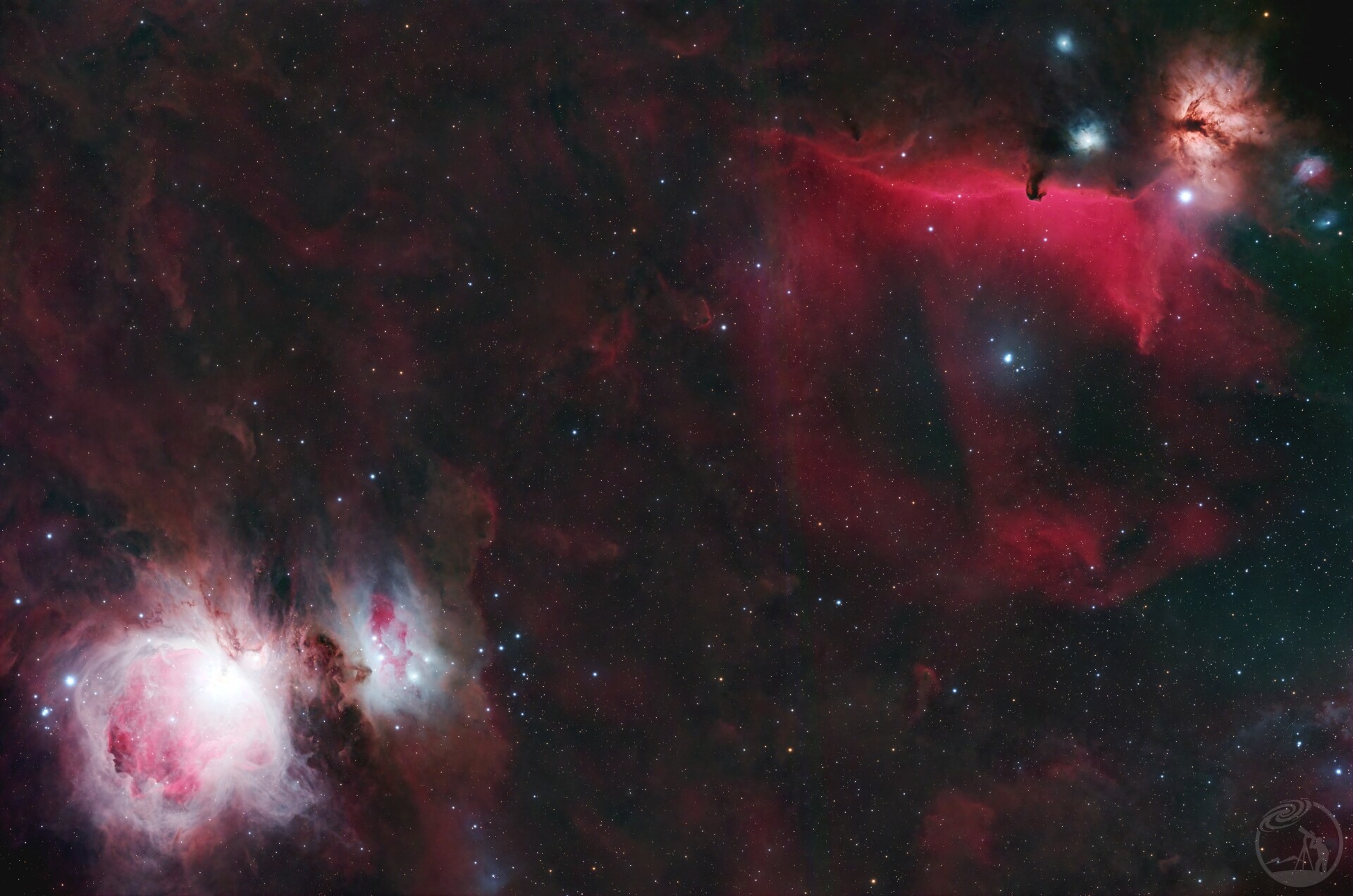 m42与马头的同框