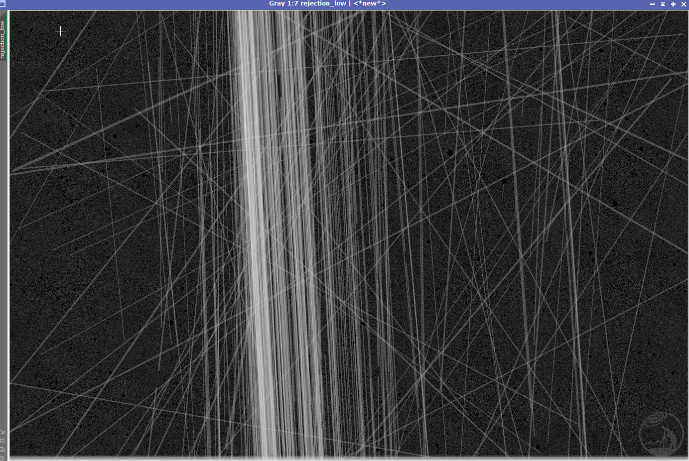 新目标的卫星线