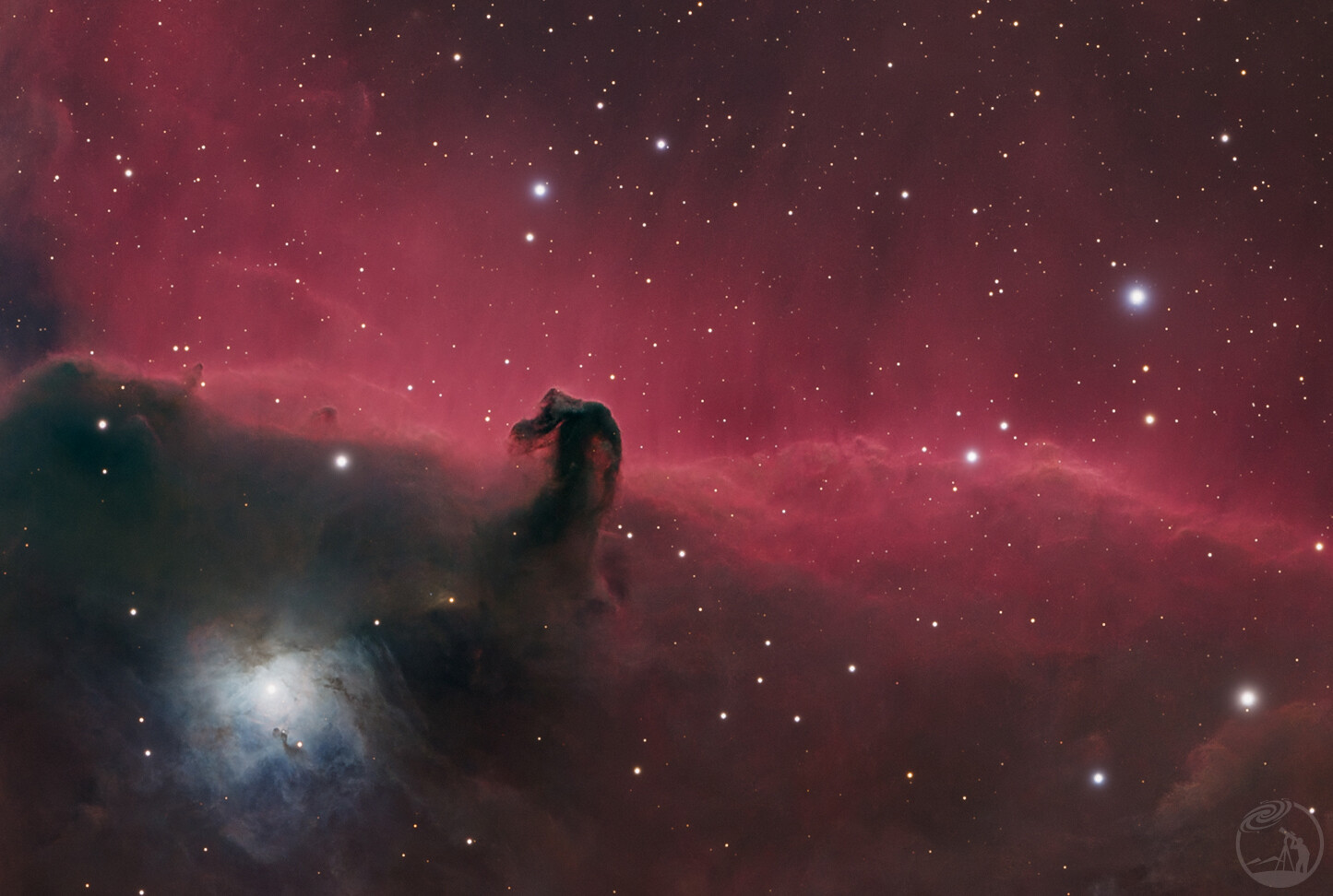 云骧长嘶——马头星云特写