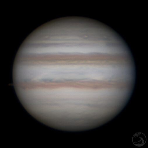 无大红斑的木星