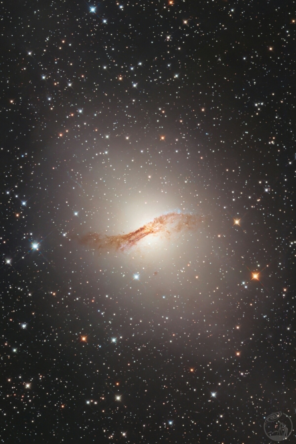 巨大的半人马座a星系