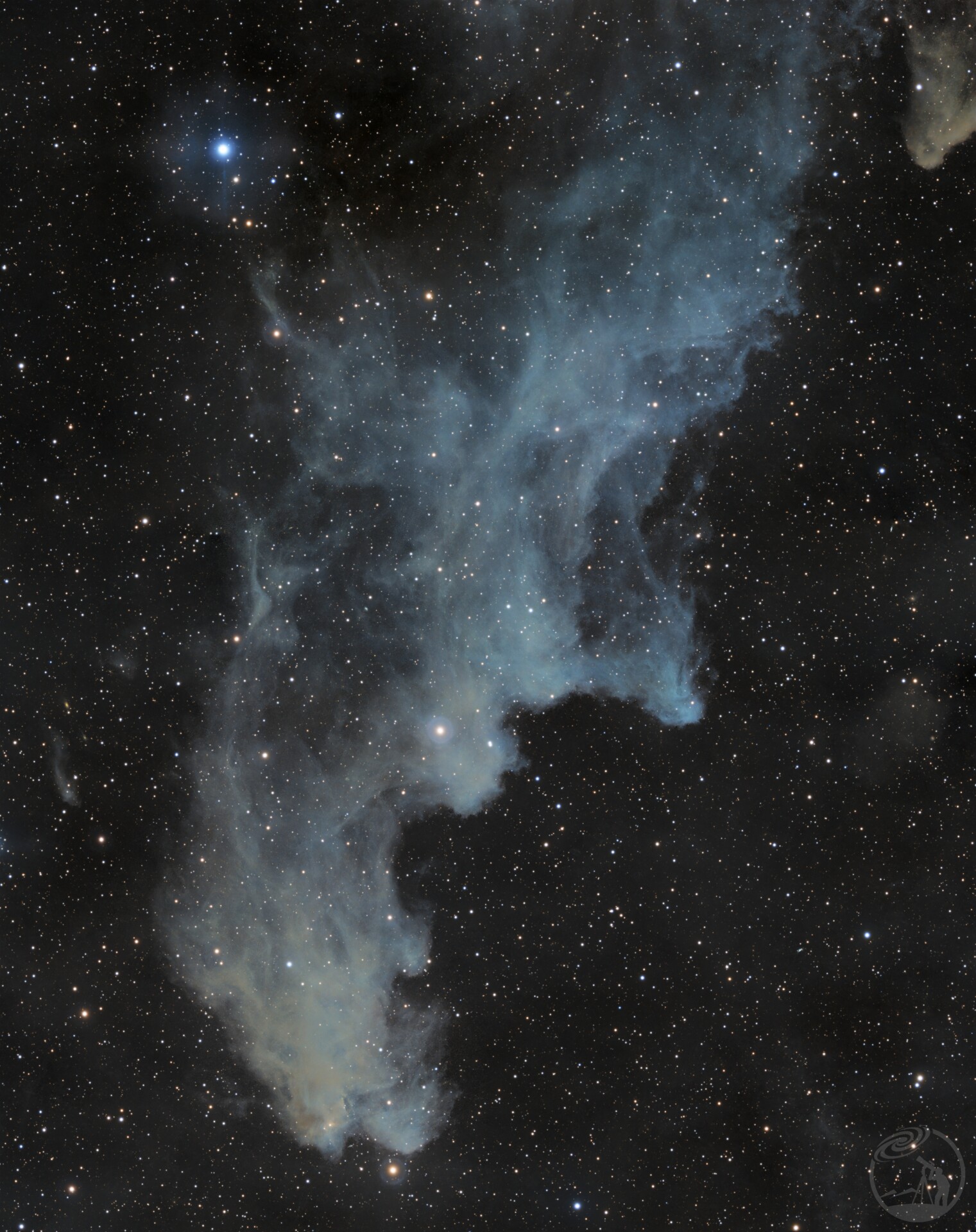 NGC1909女巫头星云彩机马赛克