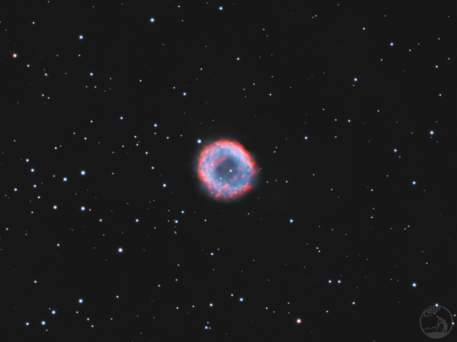 NGC2438-M46里的小甜甜圈