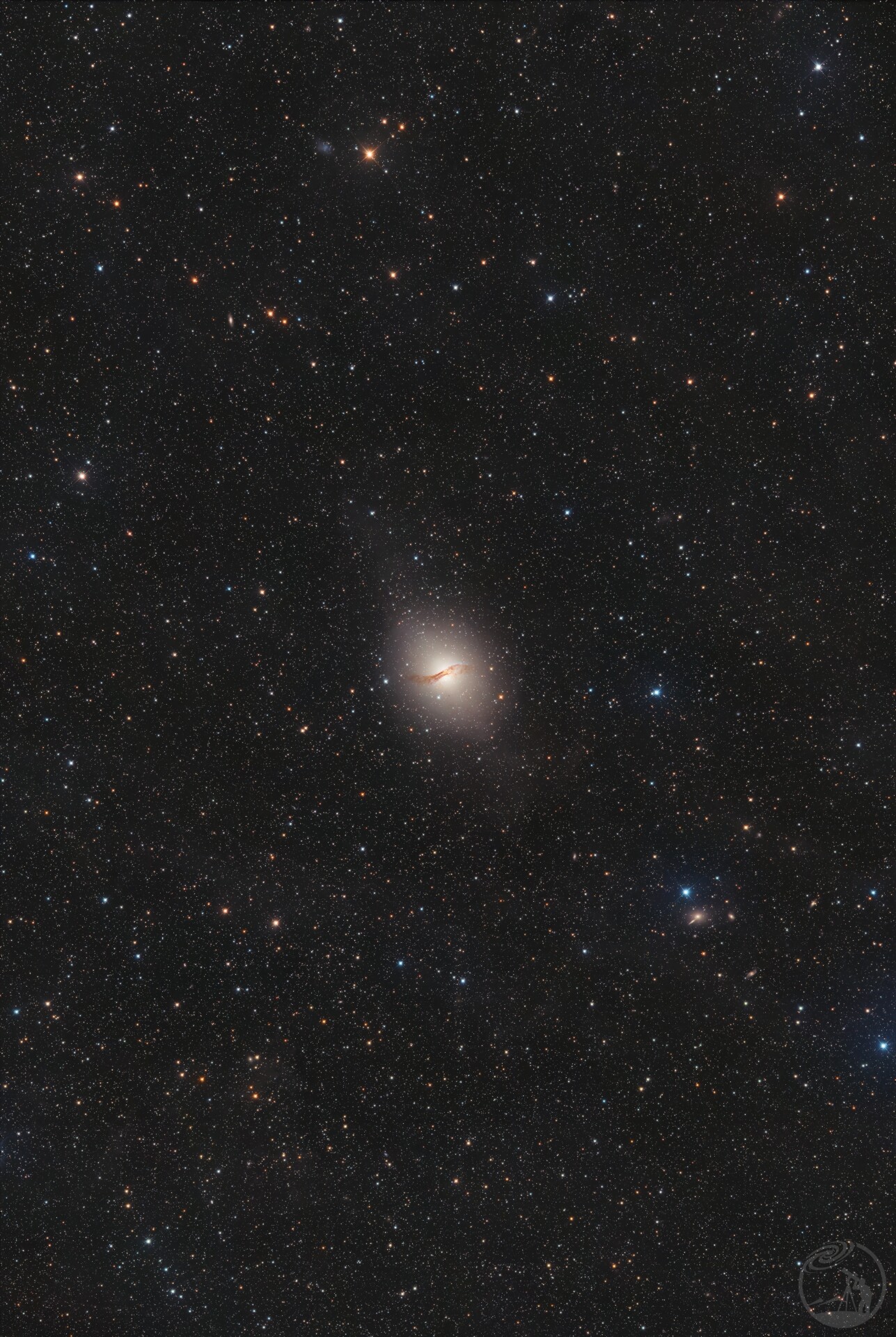 巨大的半人马座a星系