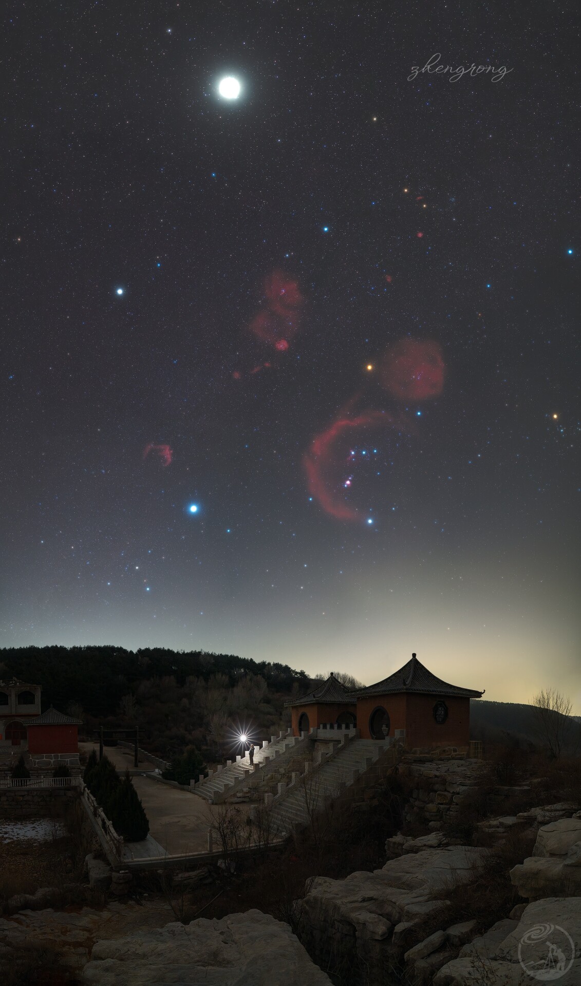 夜空中最亮的星