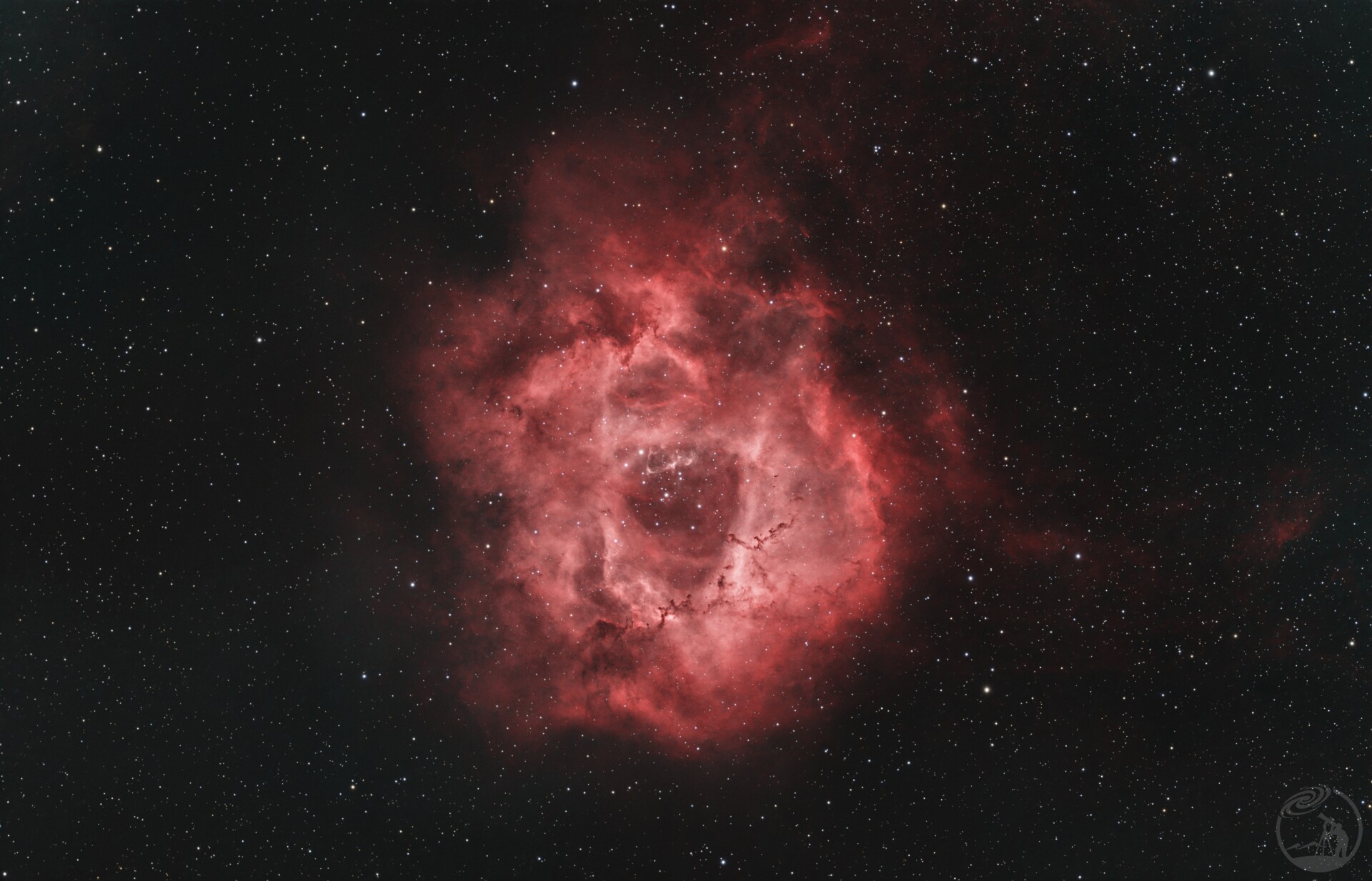 玫瑰星云(HOO调色)