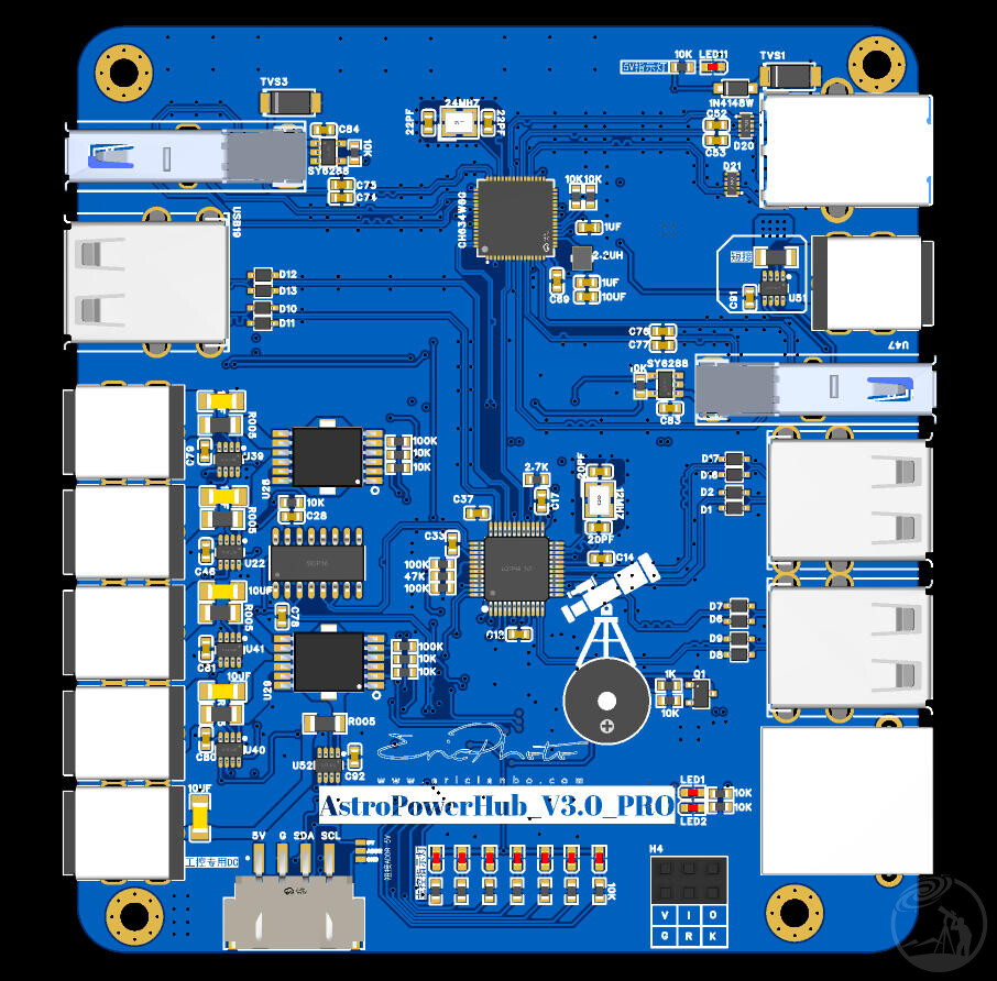 【开源发布】ASCOM天文电源管理V2迭代升级！ AstroPowerHub V3.0 PRO 全套资料发布！