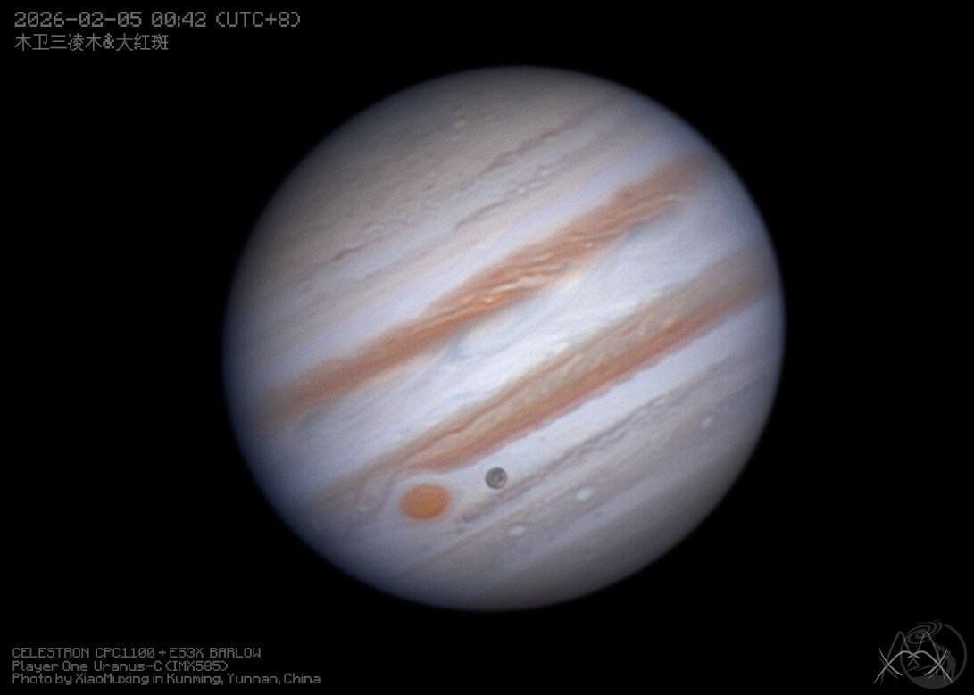 木卫三凌木：行星之王与卫星之王的共舞