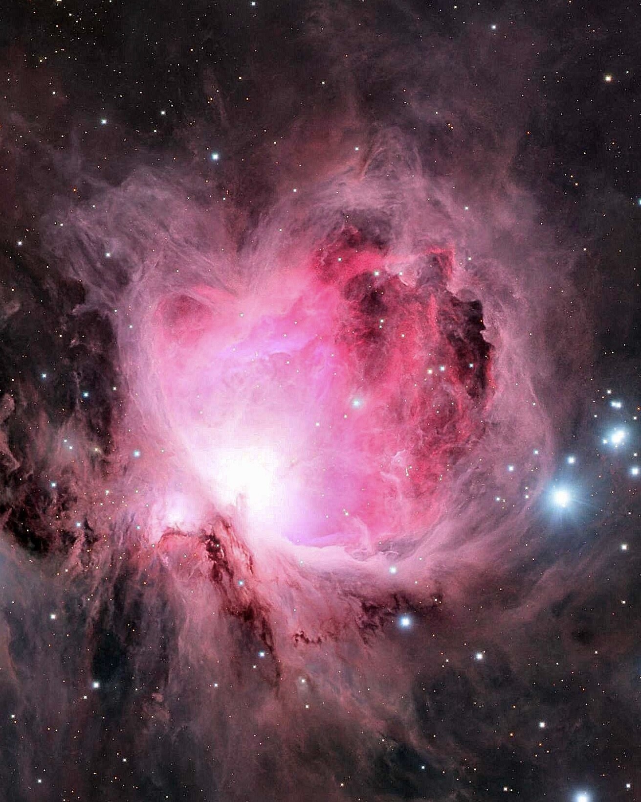 m42猎户座星云和ic434马头星云