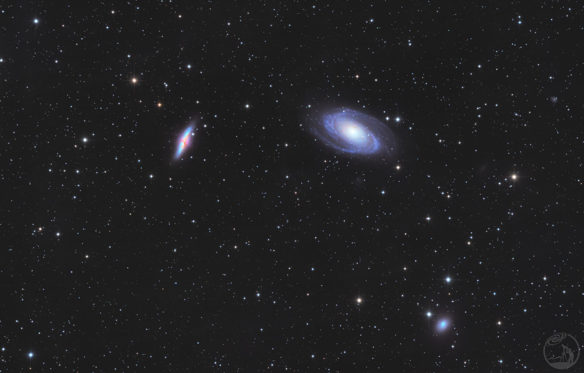 波德星系&雪茄星系