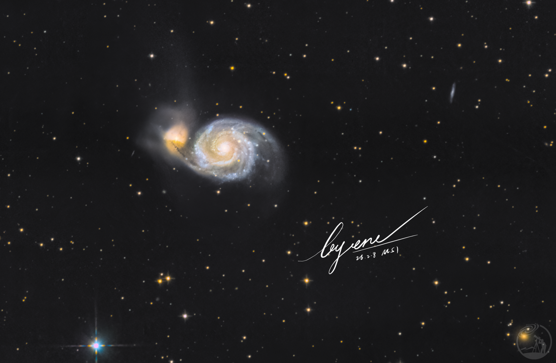 3000万光年外的宇宙大蜗牛🐌