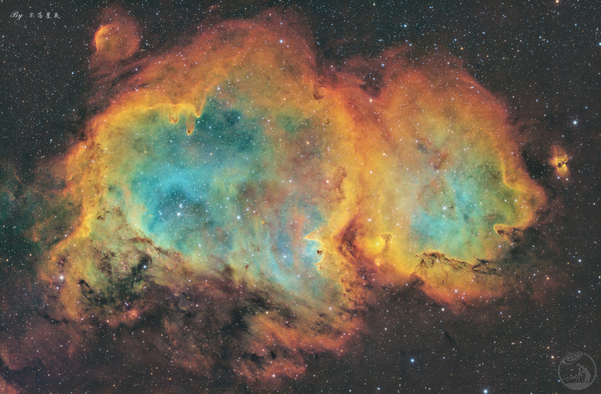 IC1848 灵魂星云（SHO版）