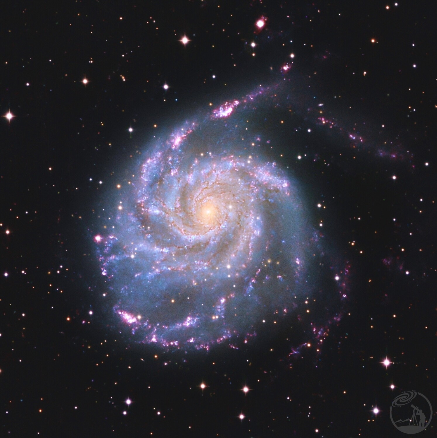 M101风车星系