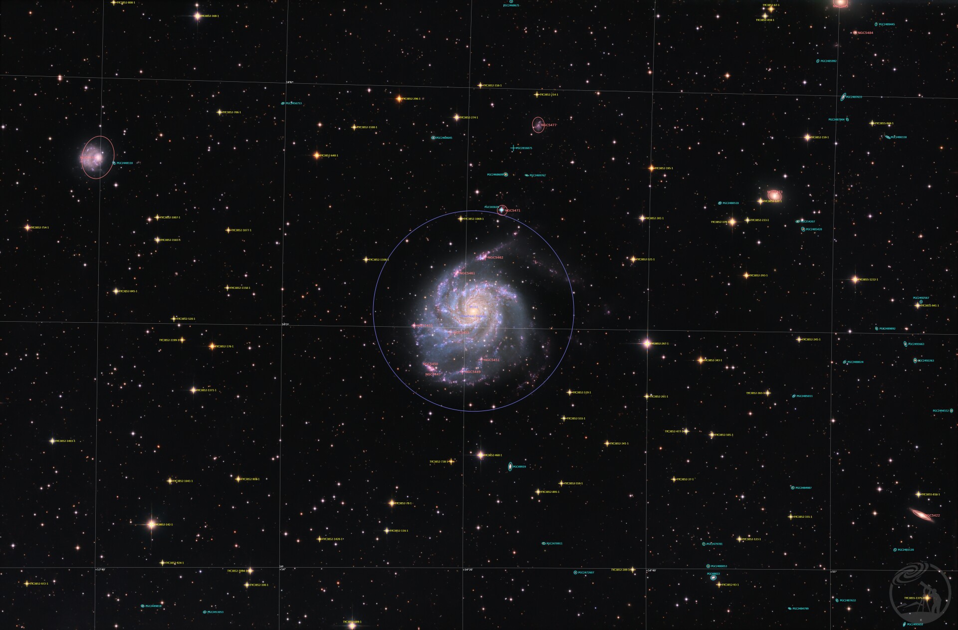 M101风车星系