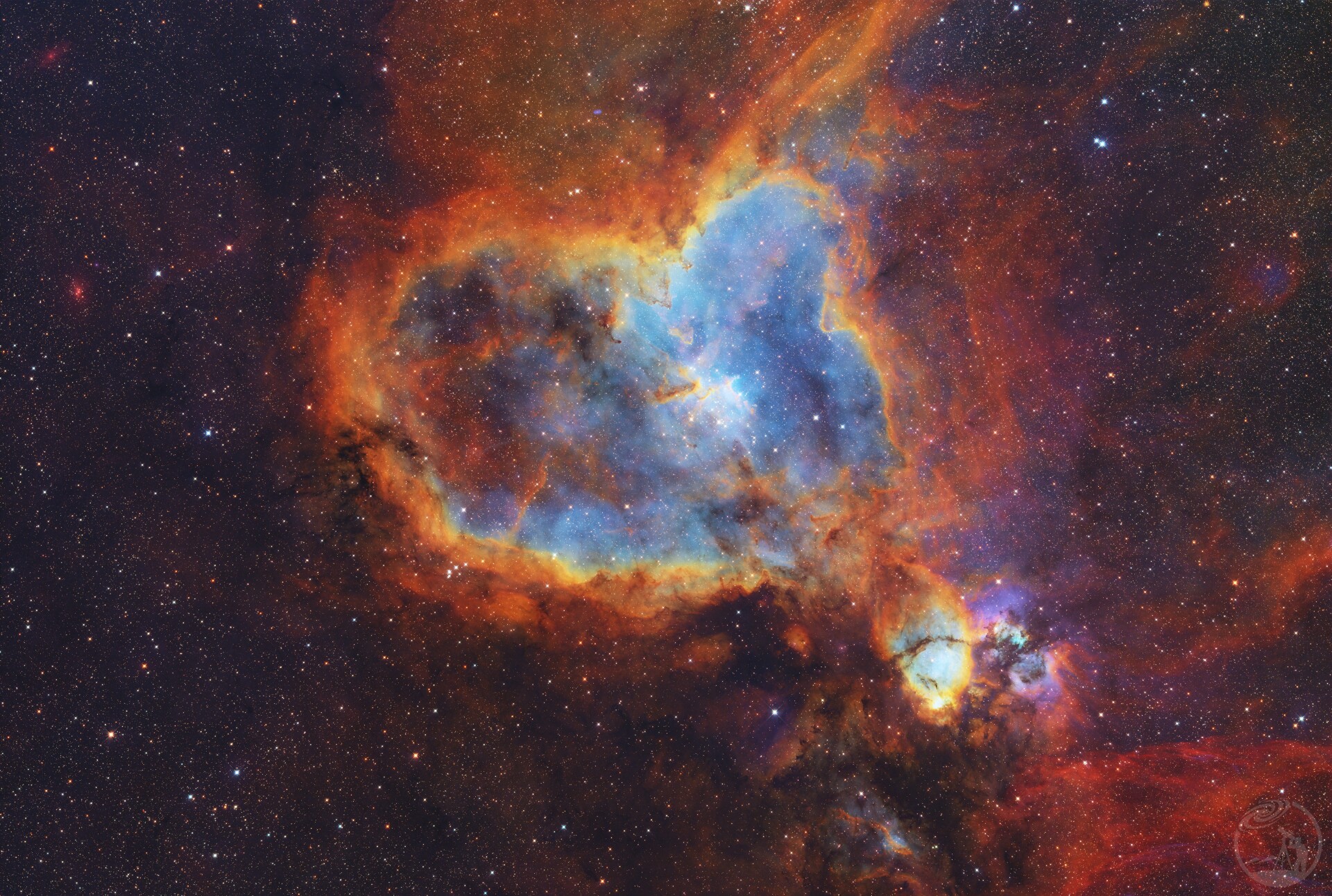 IC 1805 心脏星云