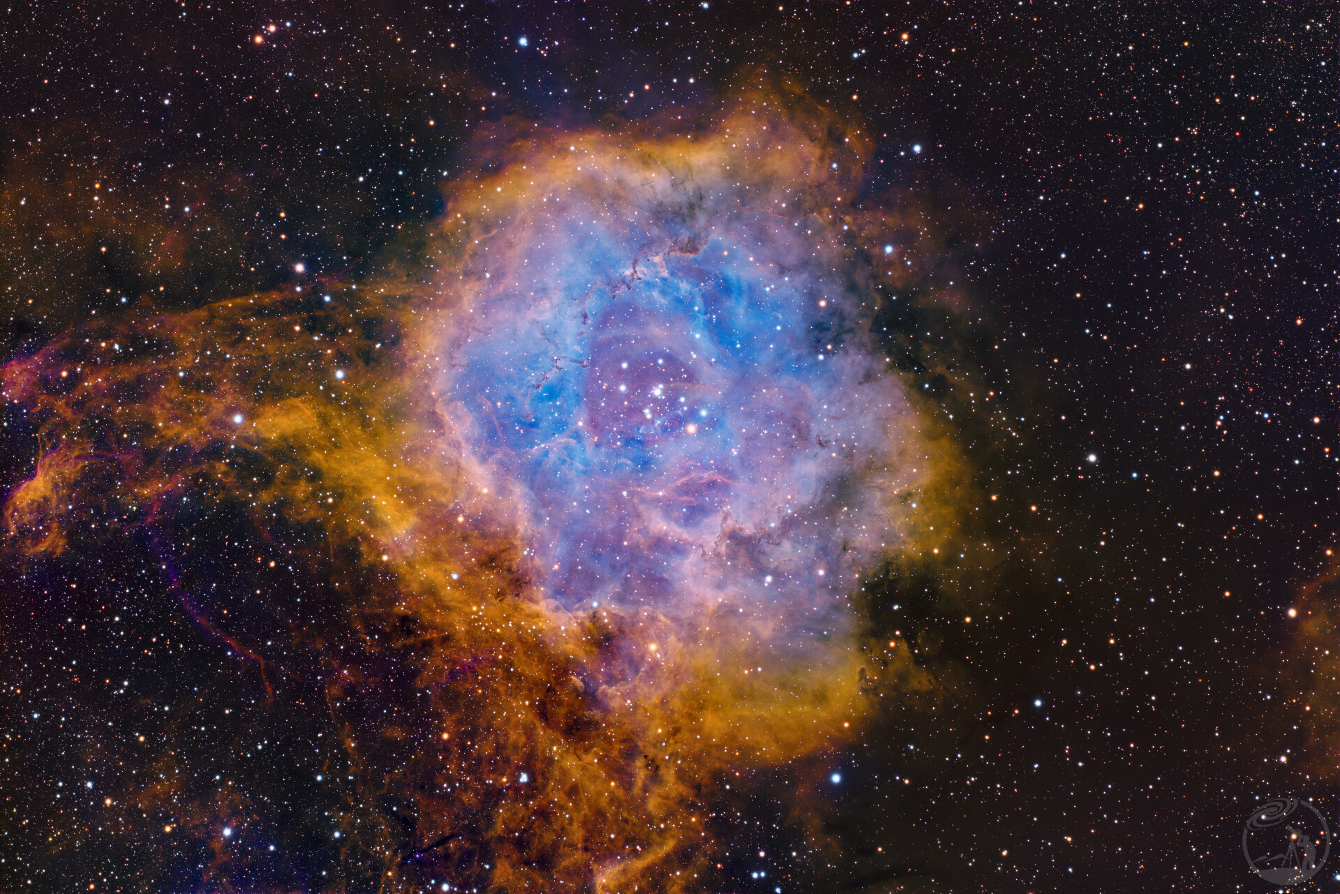 蓝色妖姬 玫瑰星云