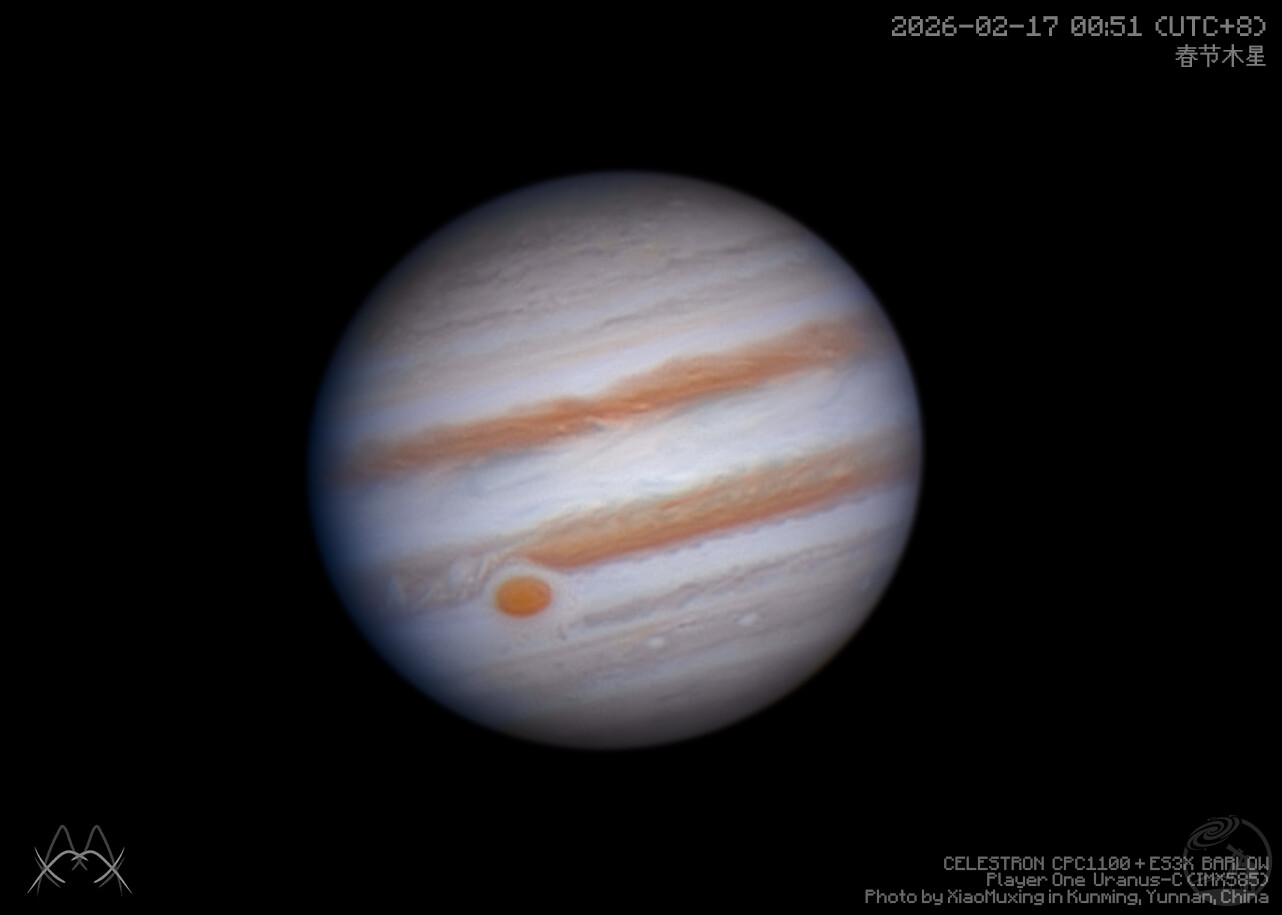 大年初一的木星