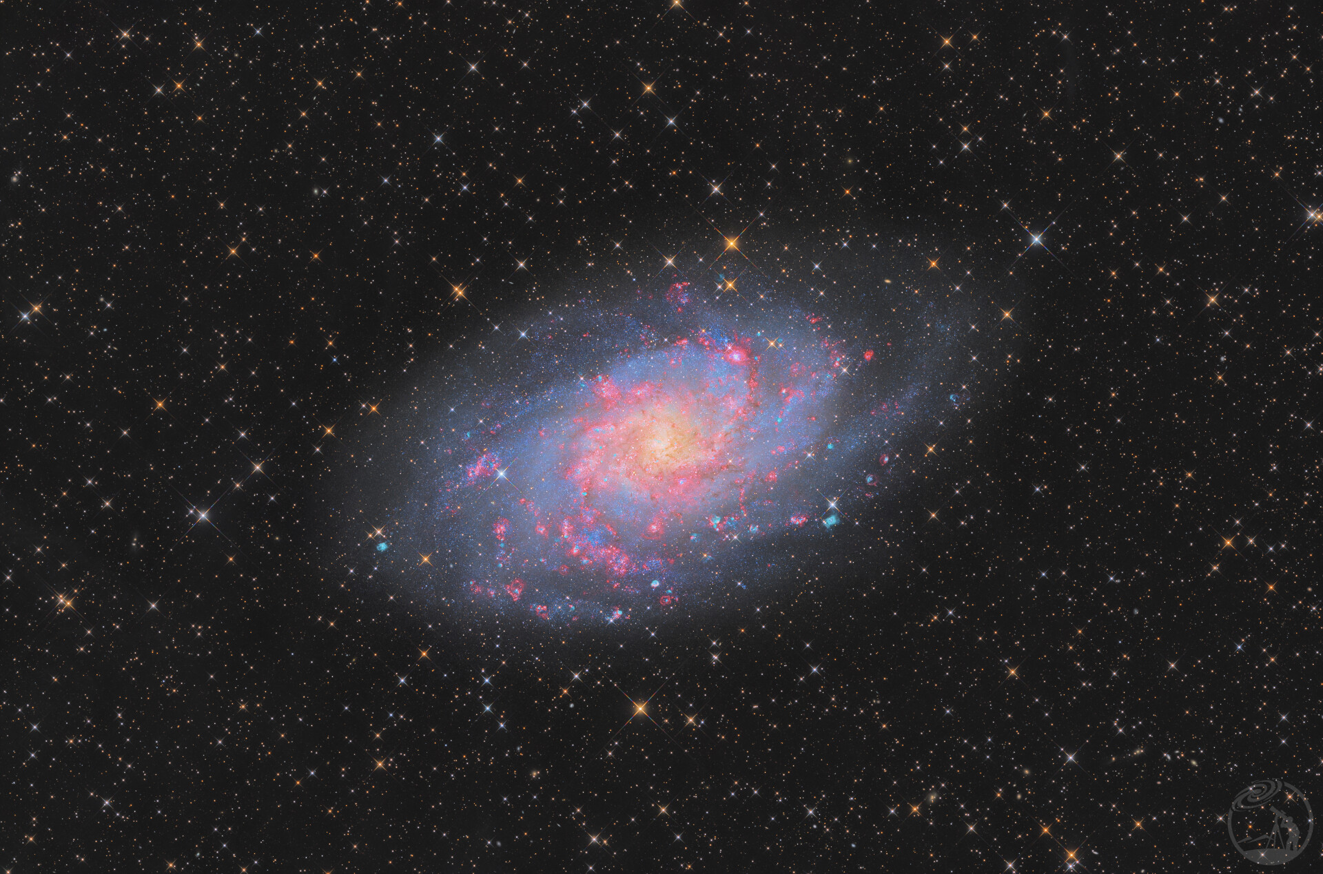 M33 LRGBHO V2