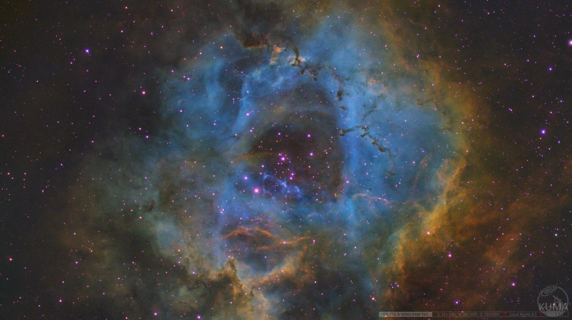 城市深空-玫瑰星云