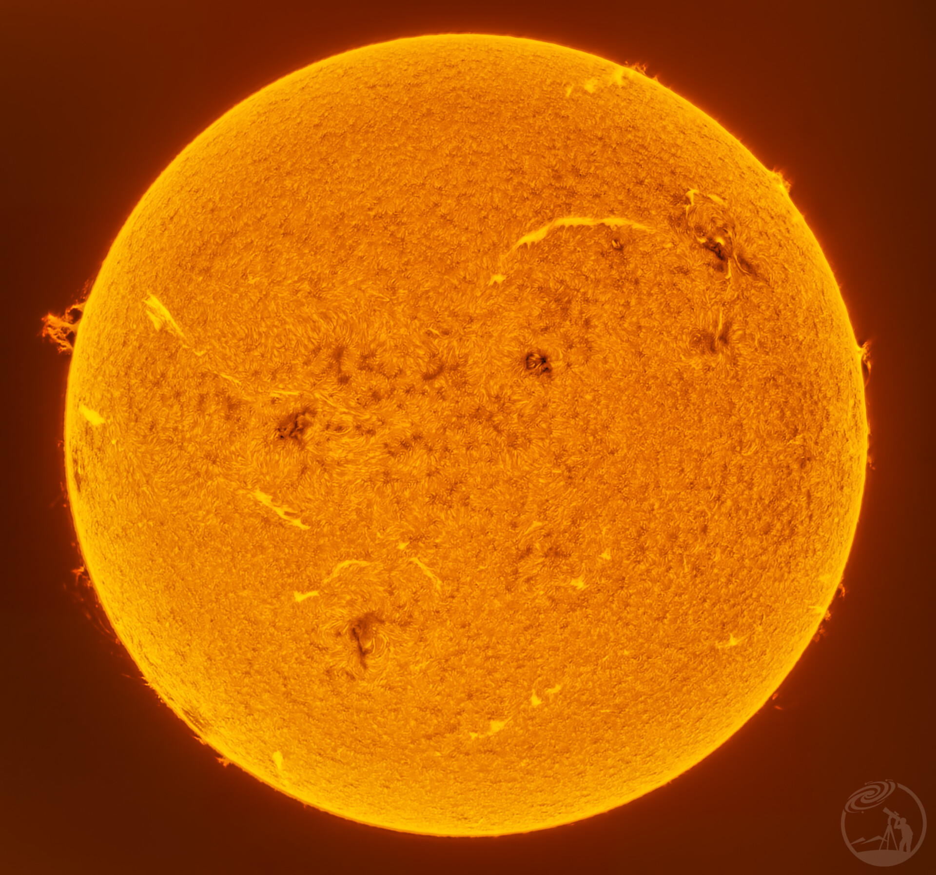 两小时内日珥变化 3/22