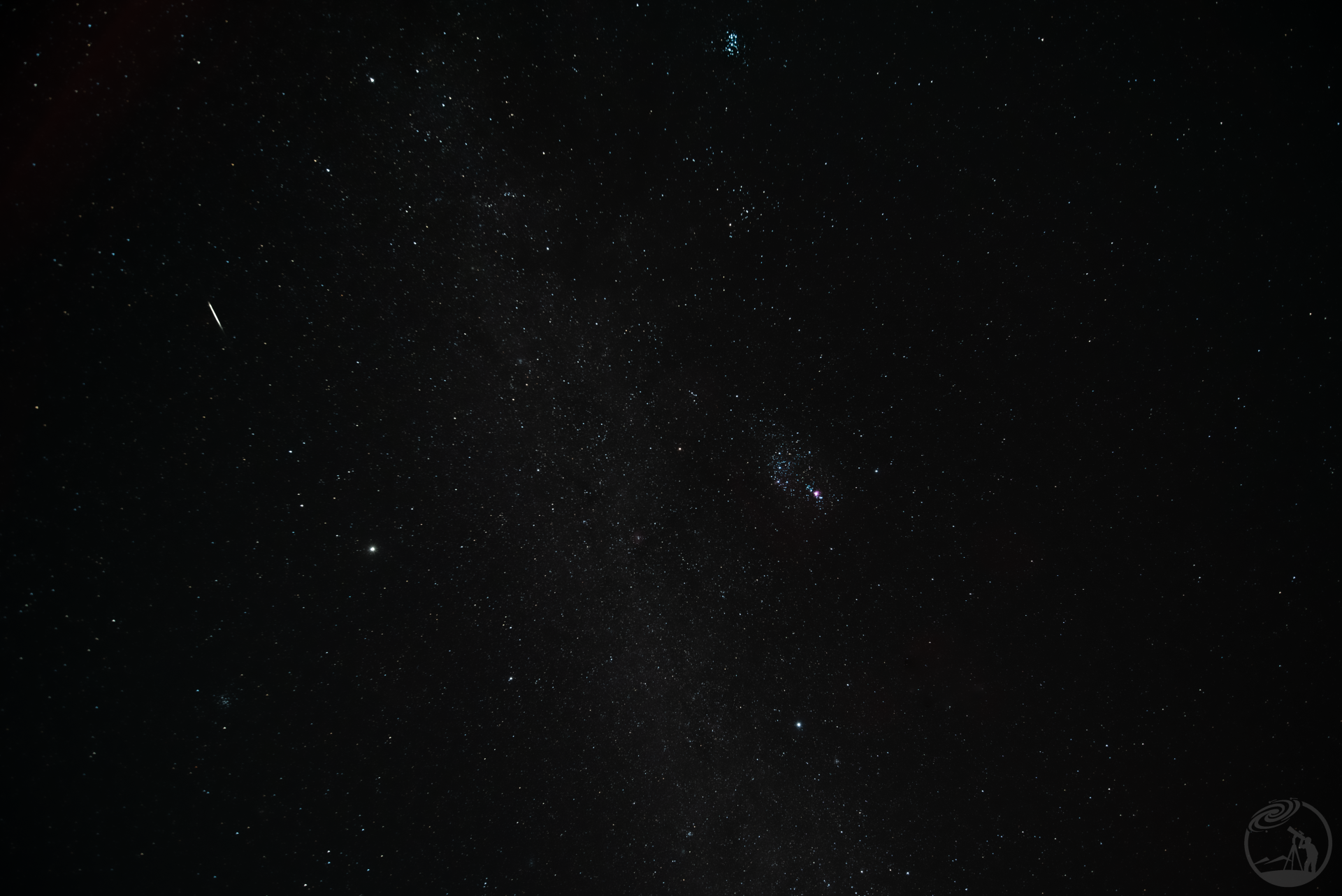 不同焦段下的猎户座