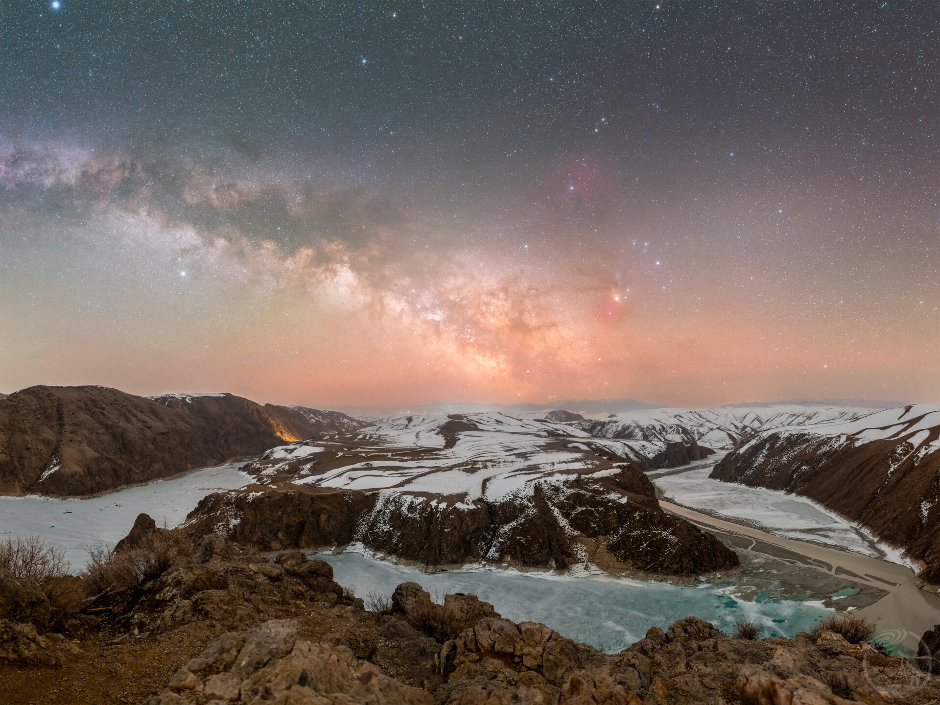 星落阔克苏峡谷