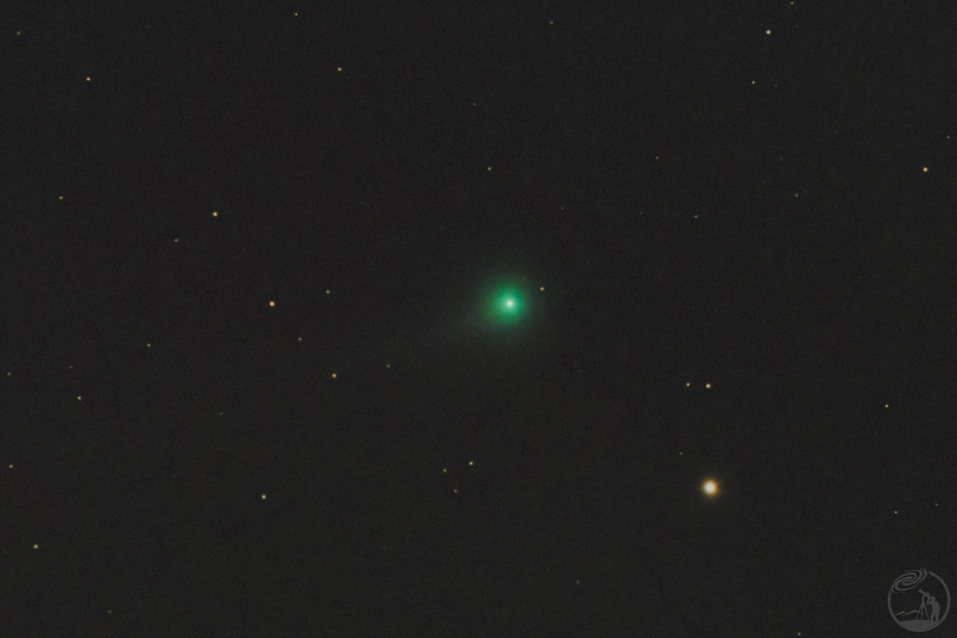 上海崇明东滩大雾天再拍C/2025 R3彗星