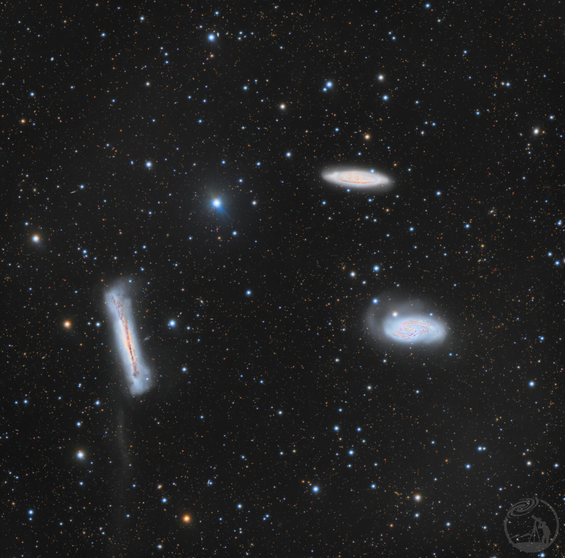 狮子座三重星系