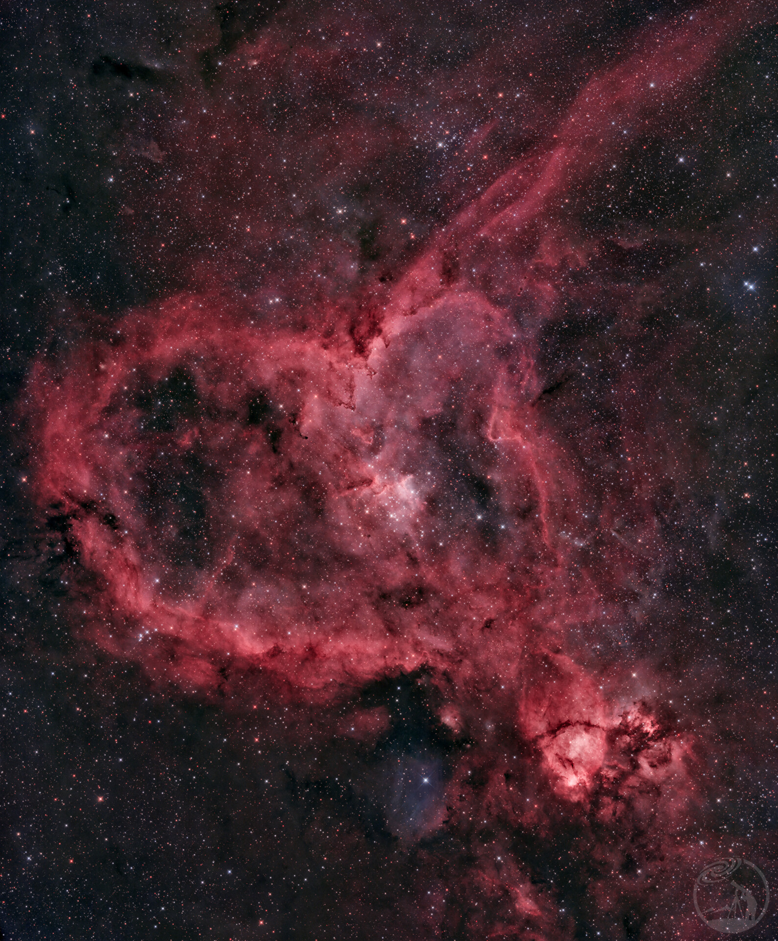 IC 1805 心脏星云
