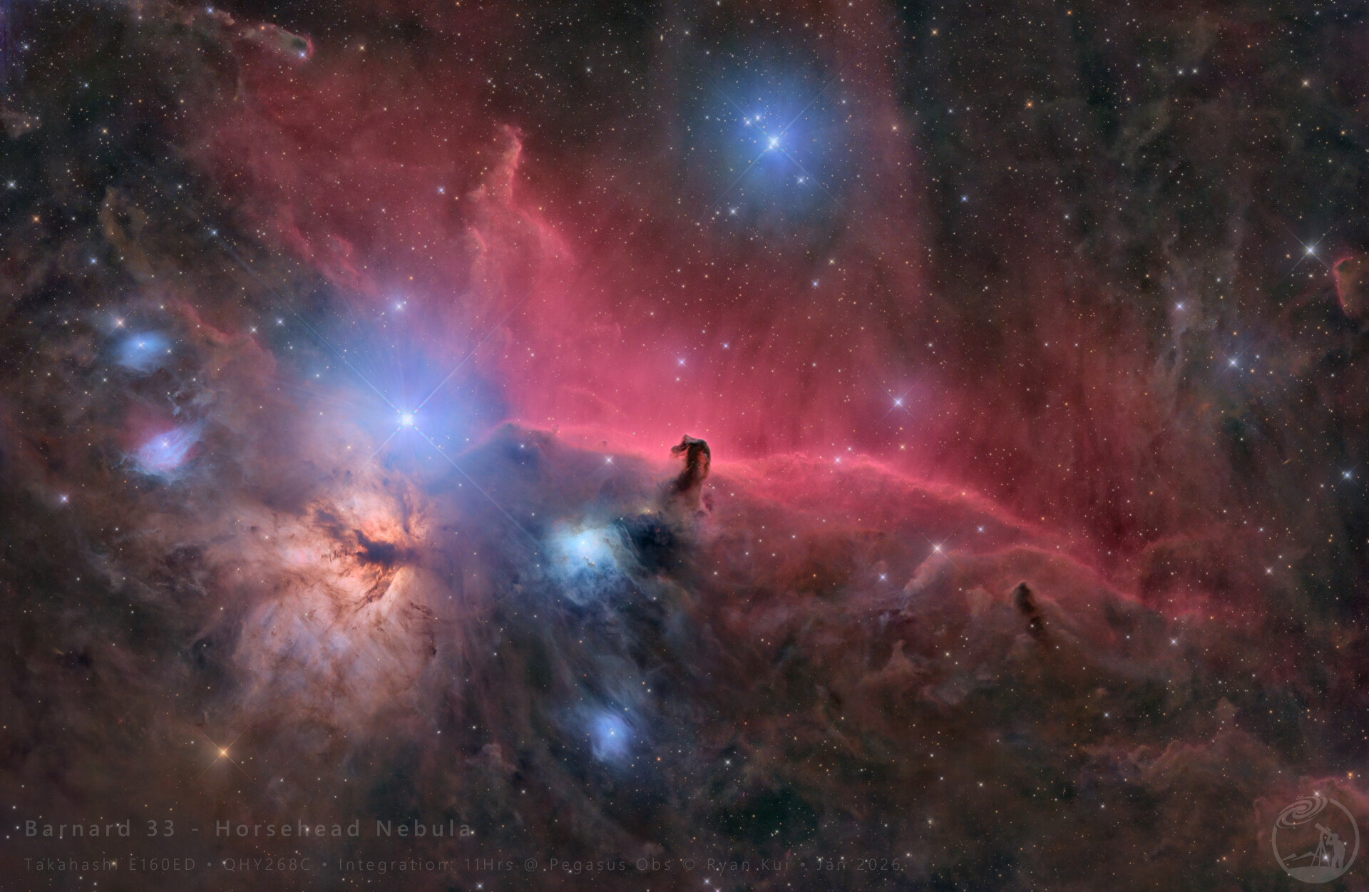 Barnard 33 马头星云