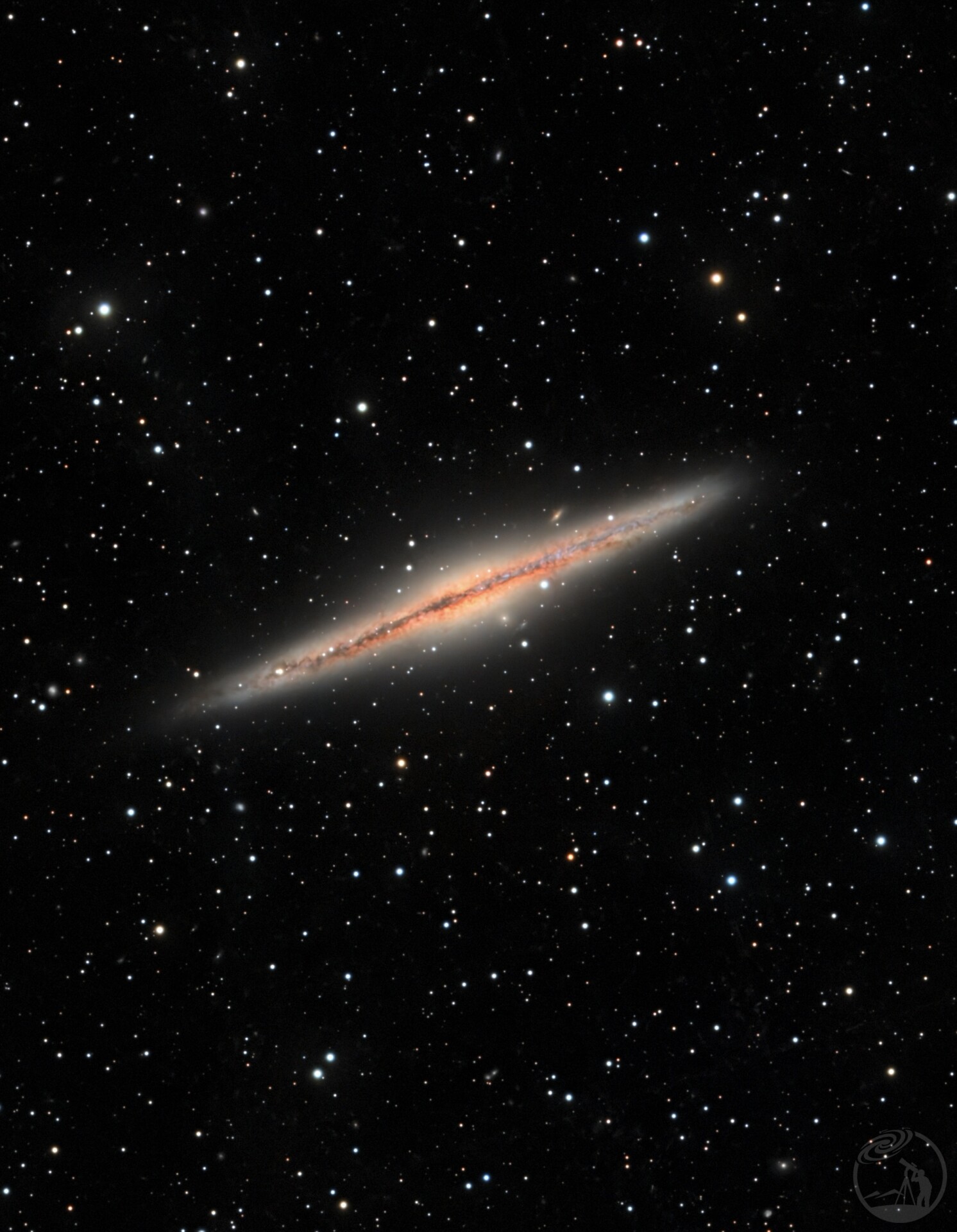 ngc891银裂星系