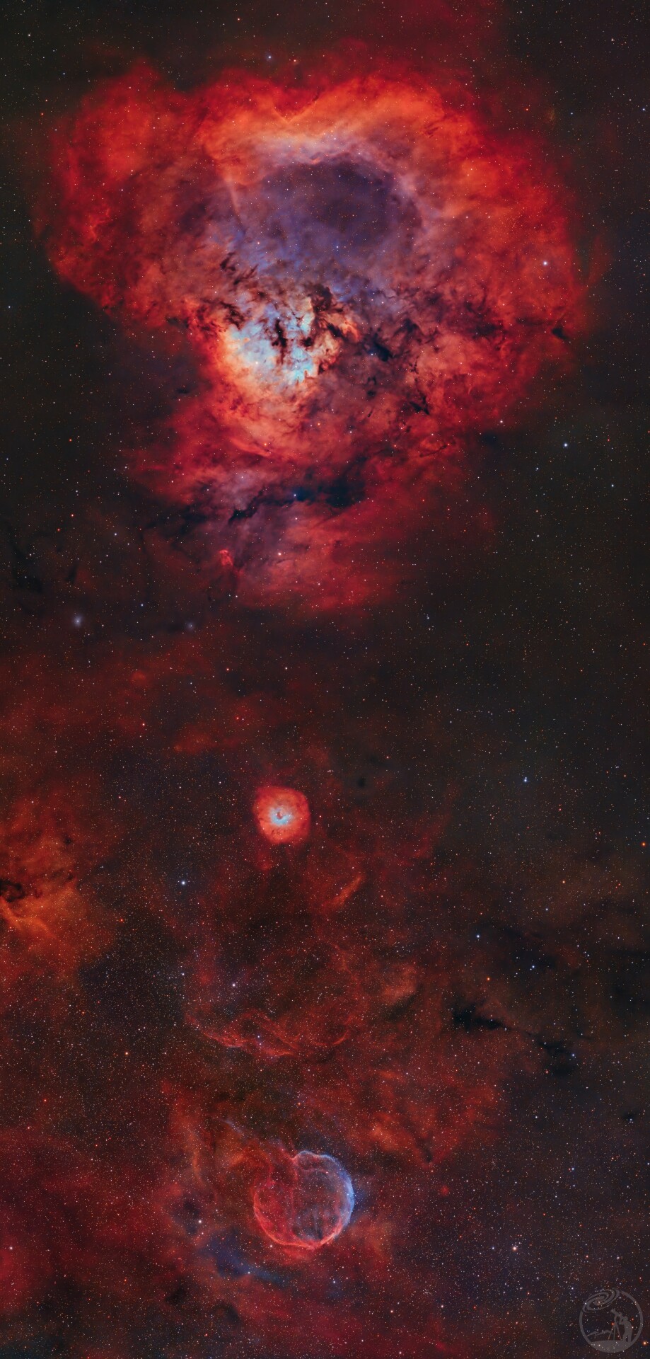 NGC7822（宇宙问号）