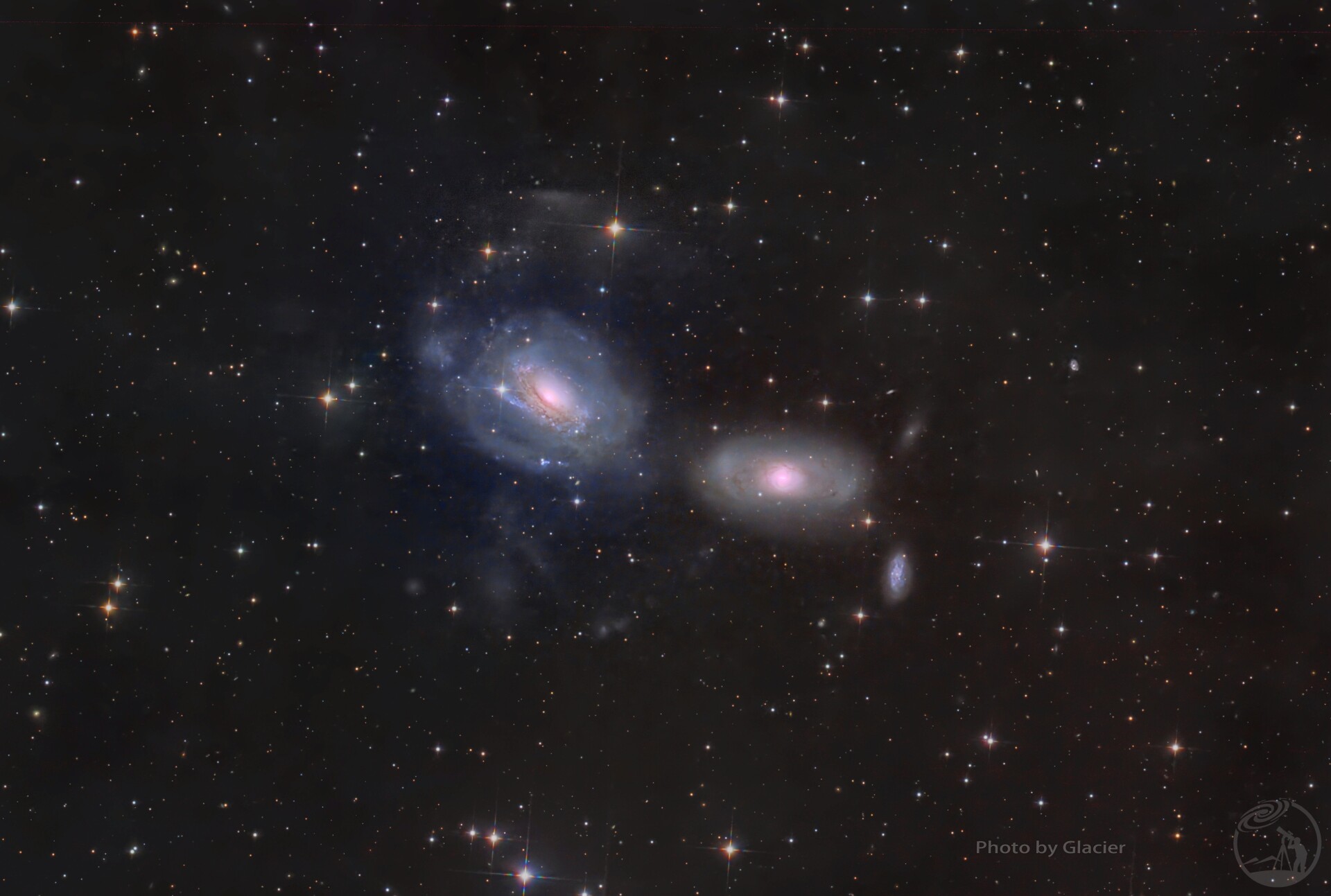 NGC3169与NGC3166