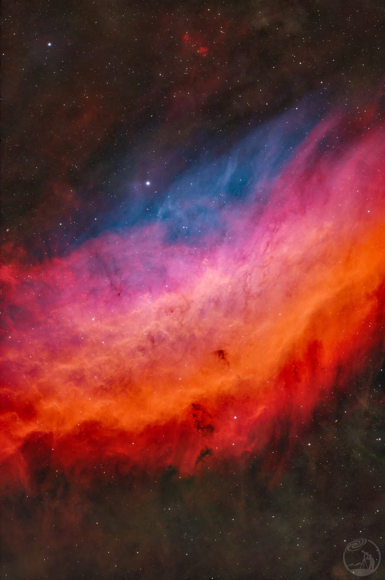 NGC1499加州星云LRGBSHO