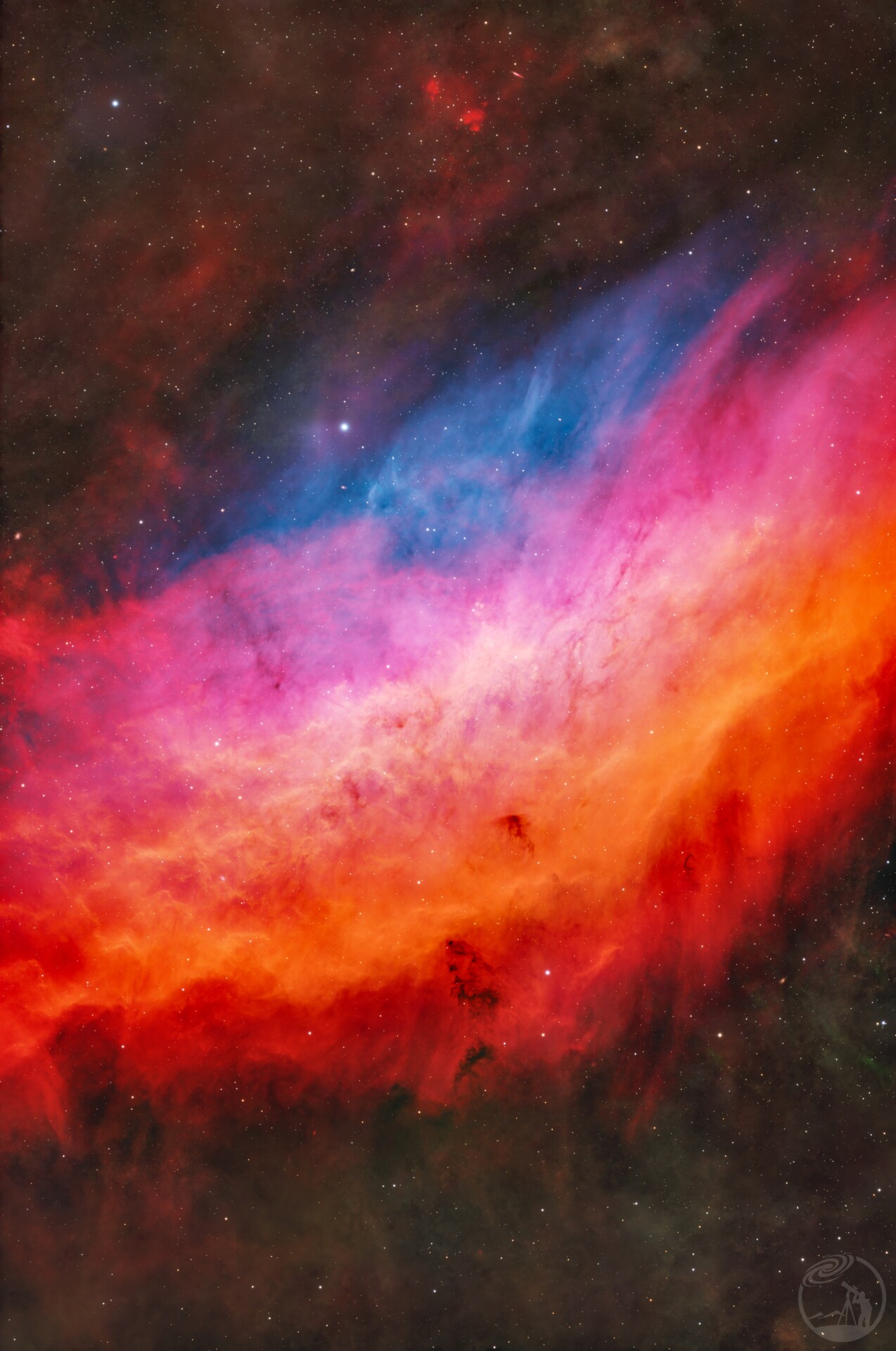 NGC1499加州星云LRGBSHO