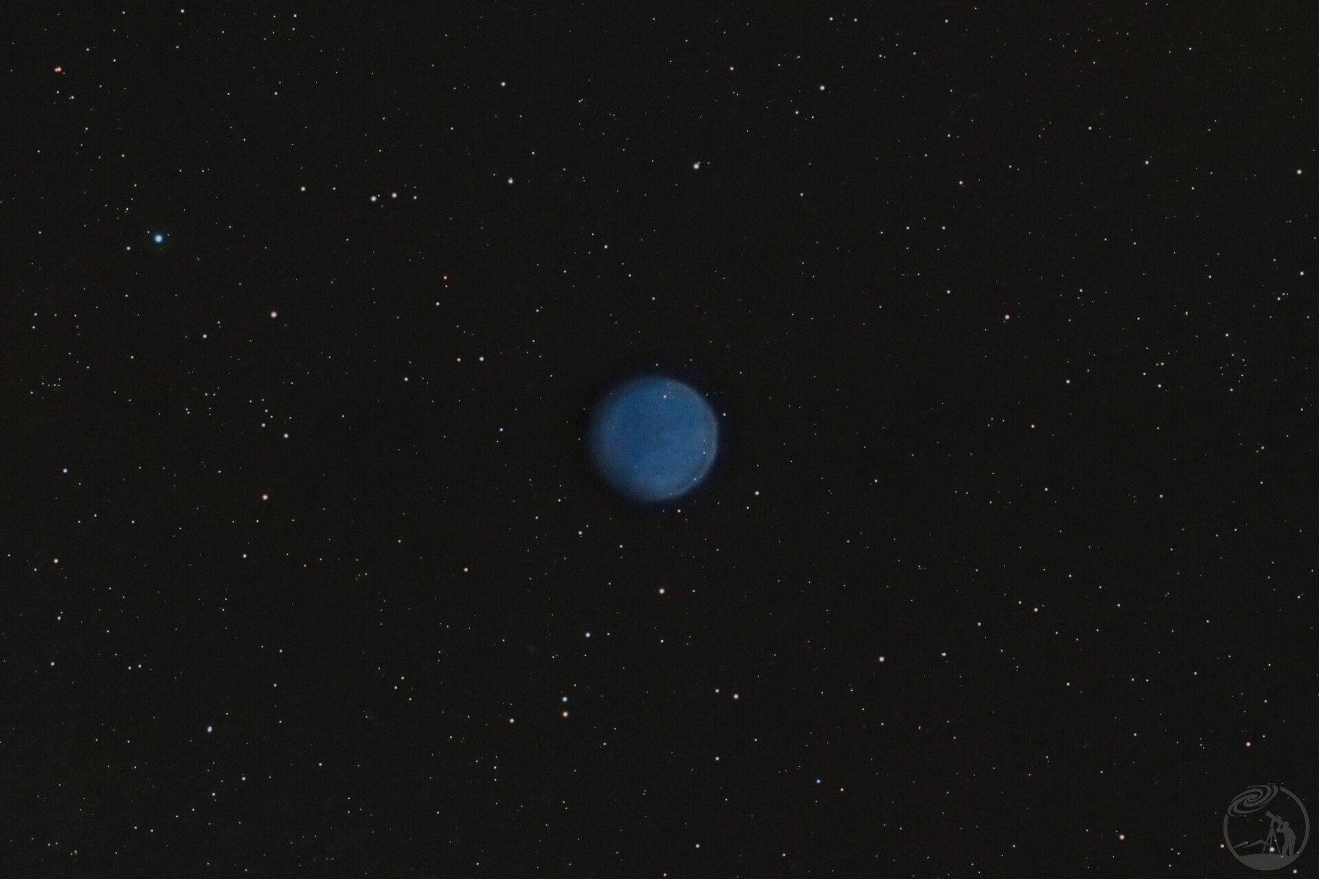 上海拍摄的行星状星云Abell61