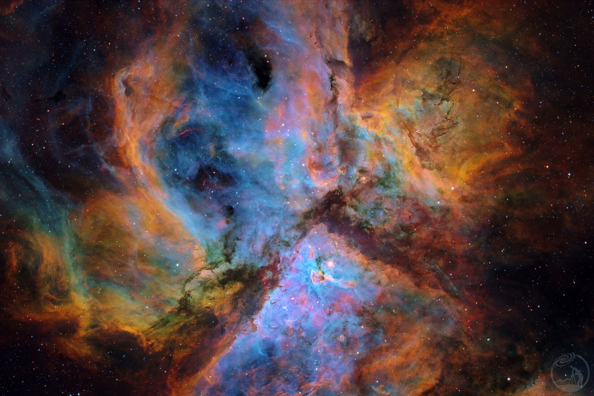 NGC3372—船底座大星云核心