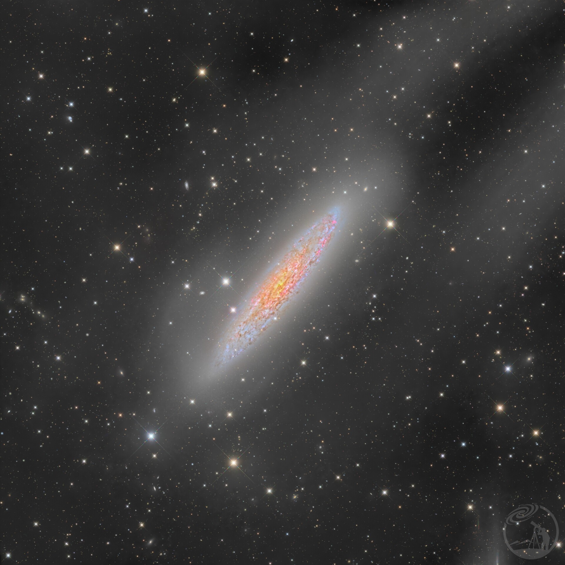 NGC253银元星系及周边IFN