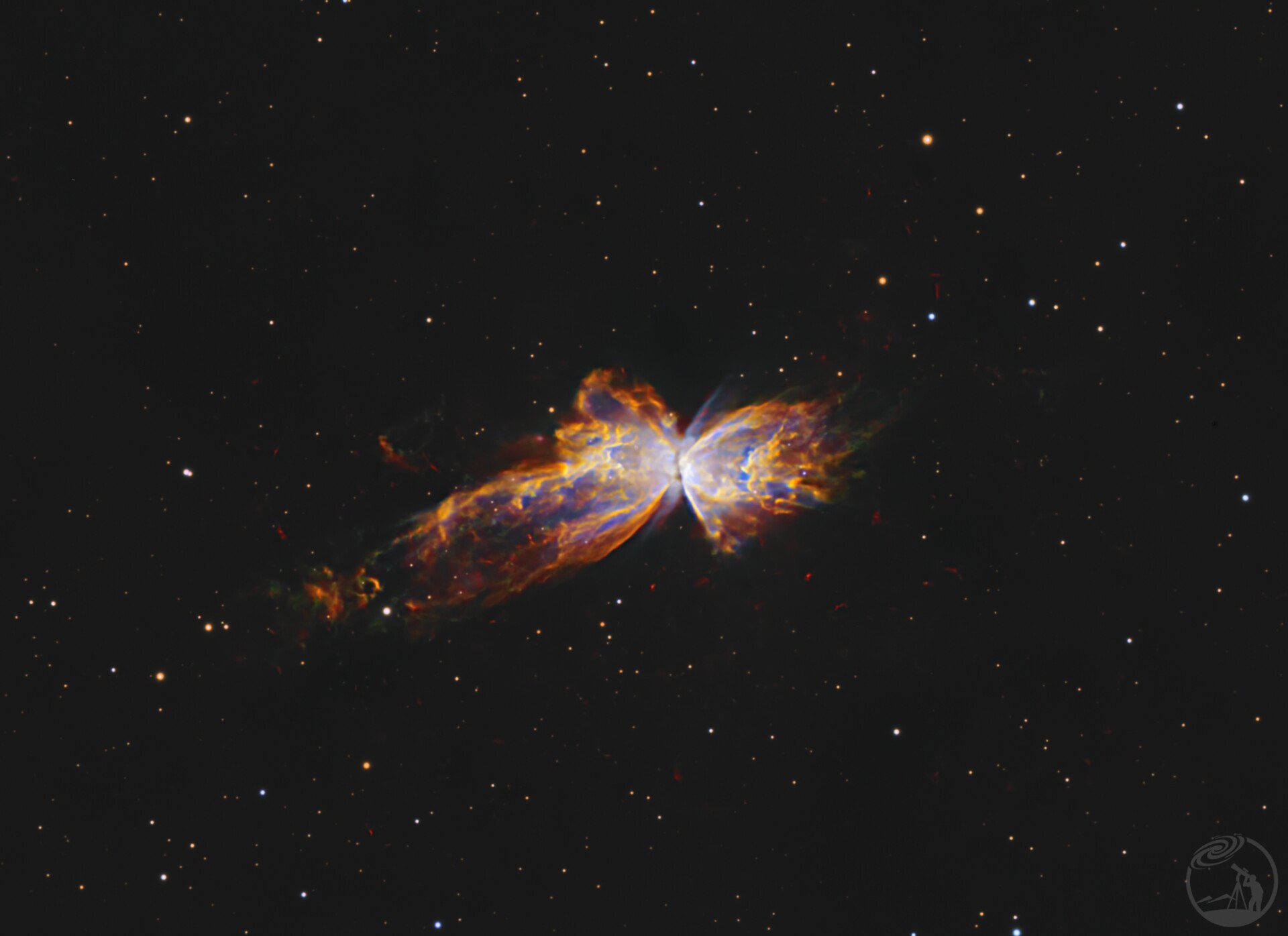 NGC6302蝴蝶星云SHO