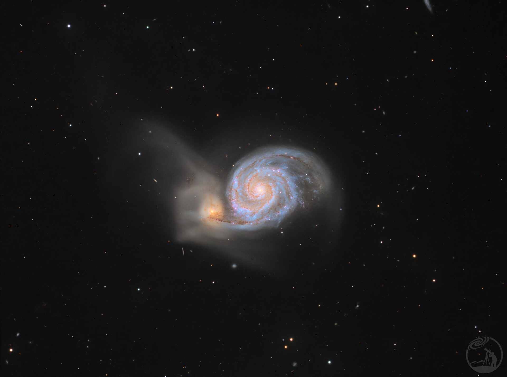 M51宇宙大蜗牛