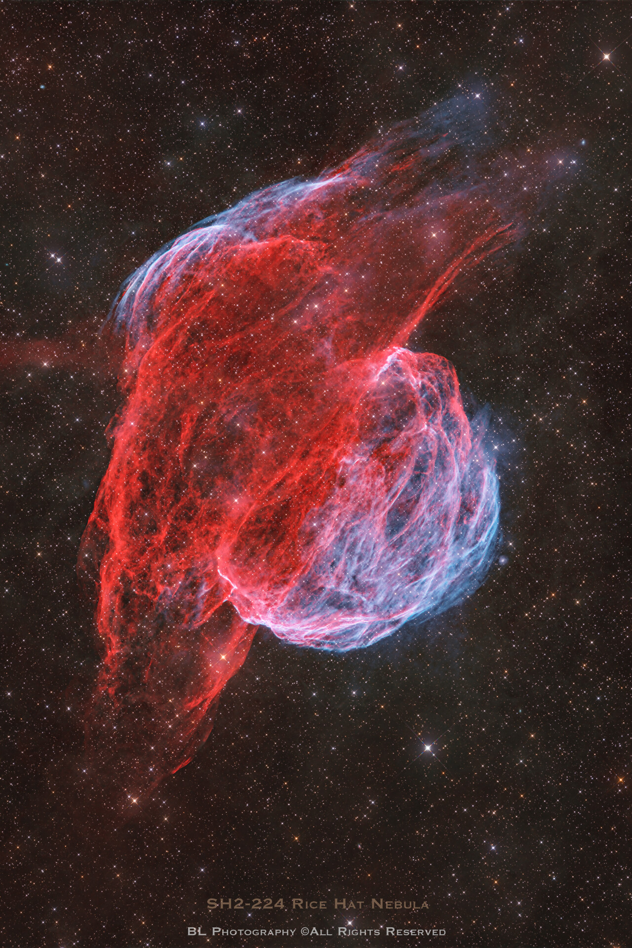 SH2-224 斗笠星云