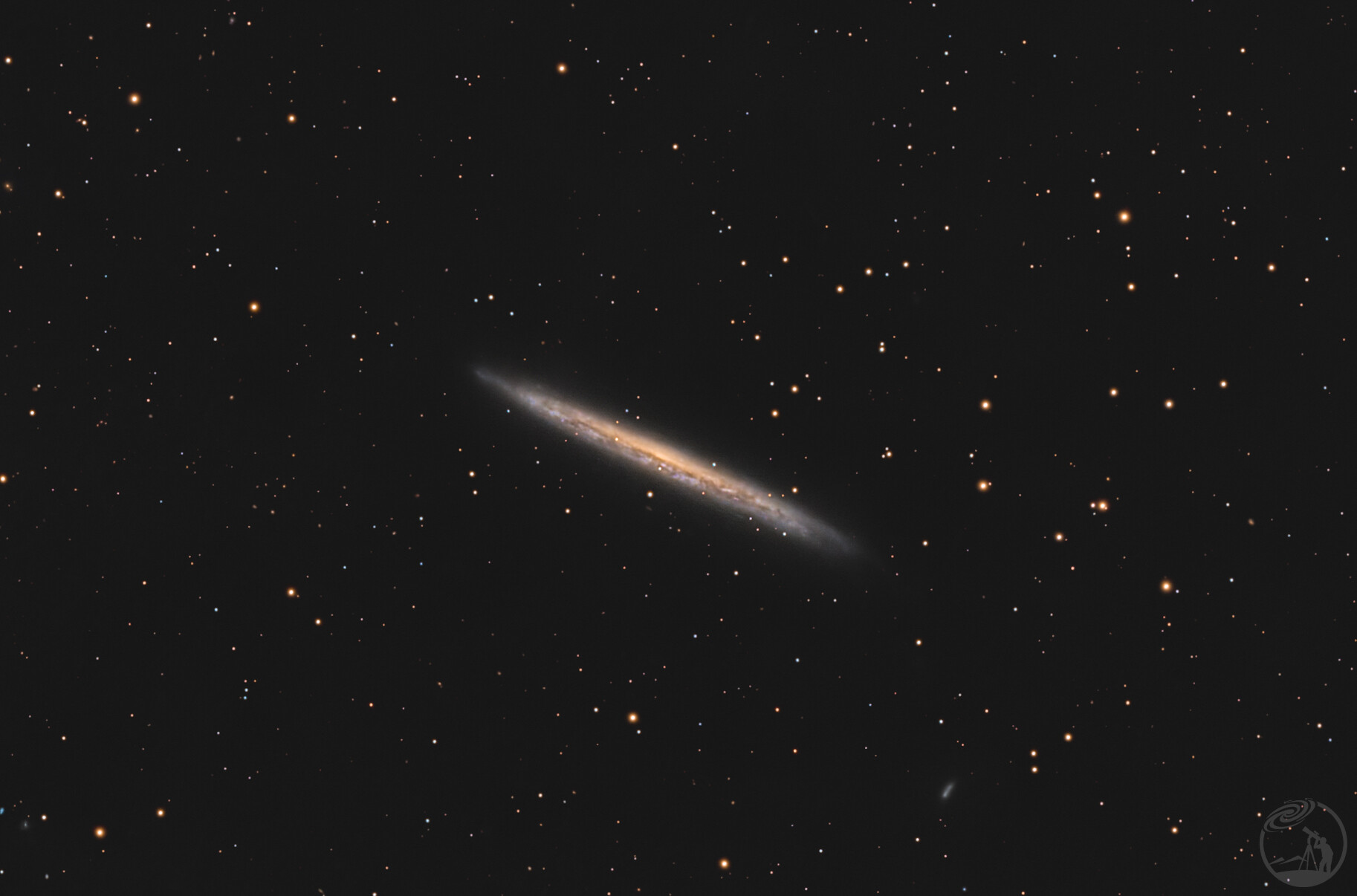 NGC5907超新星爆发