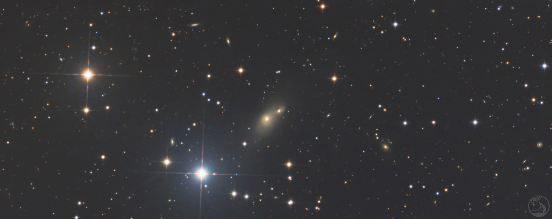 室女座NGC4517与雷睦斯80、NGC4493