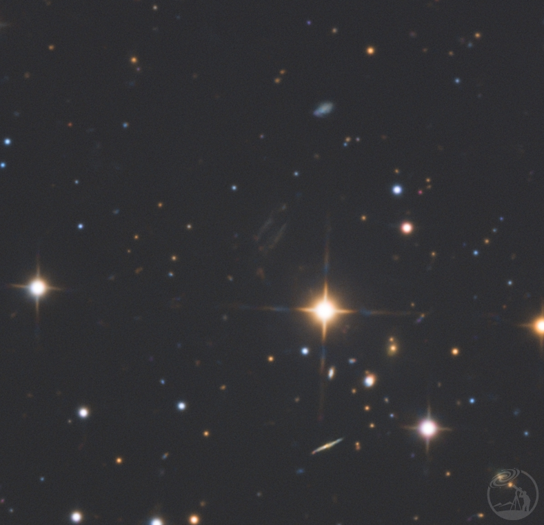 室女座NGC4517与雷睦斯80、NGC4493