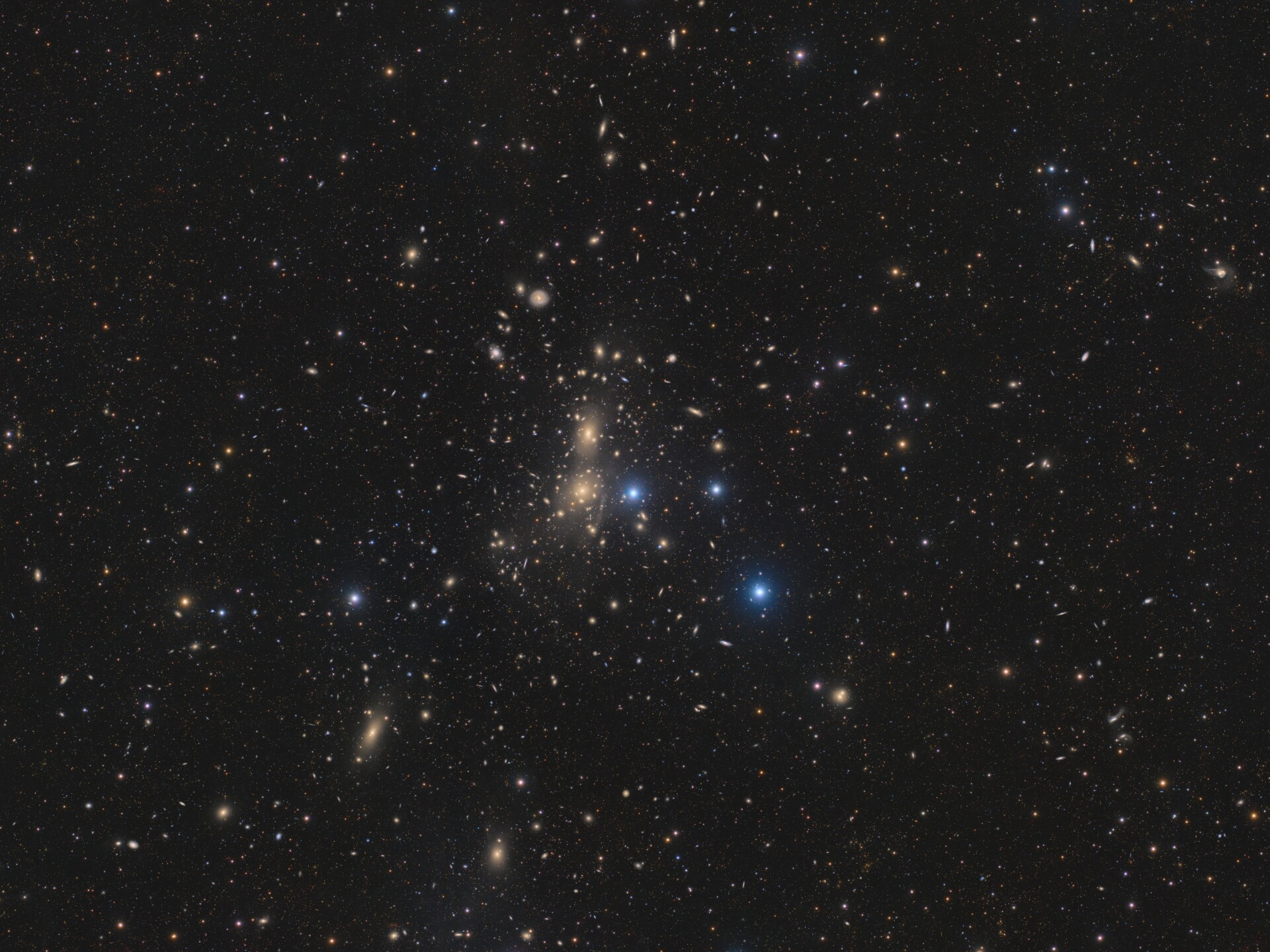 后发座星系团 Abell 1656
