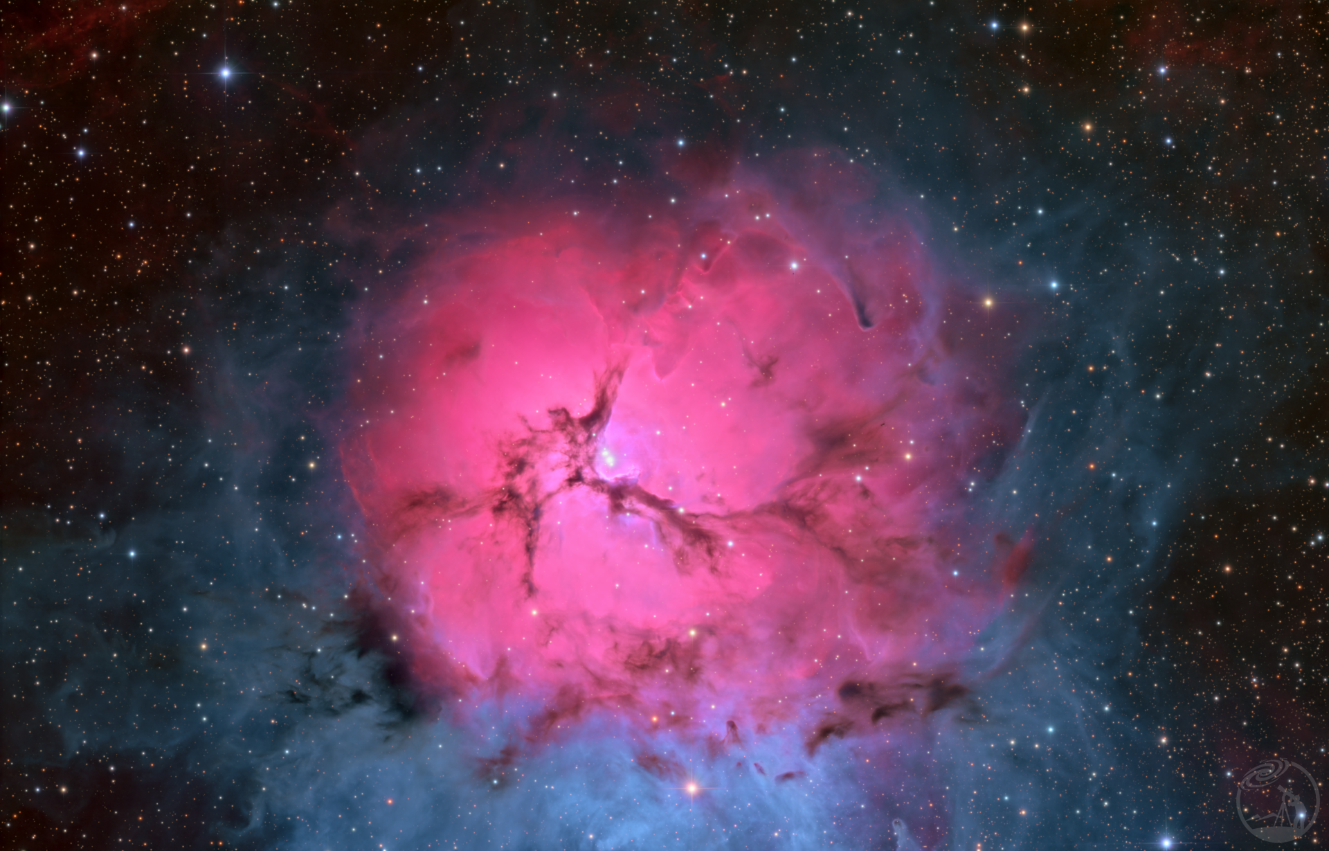 HaRGB Messier 20