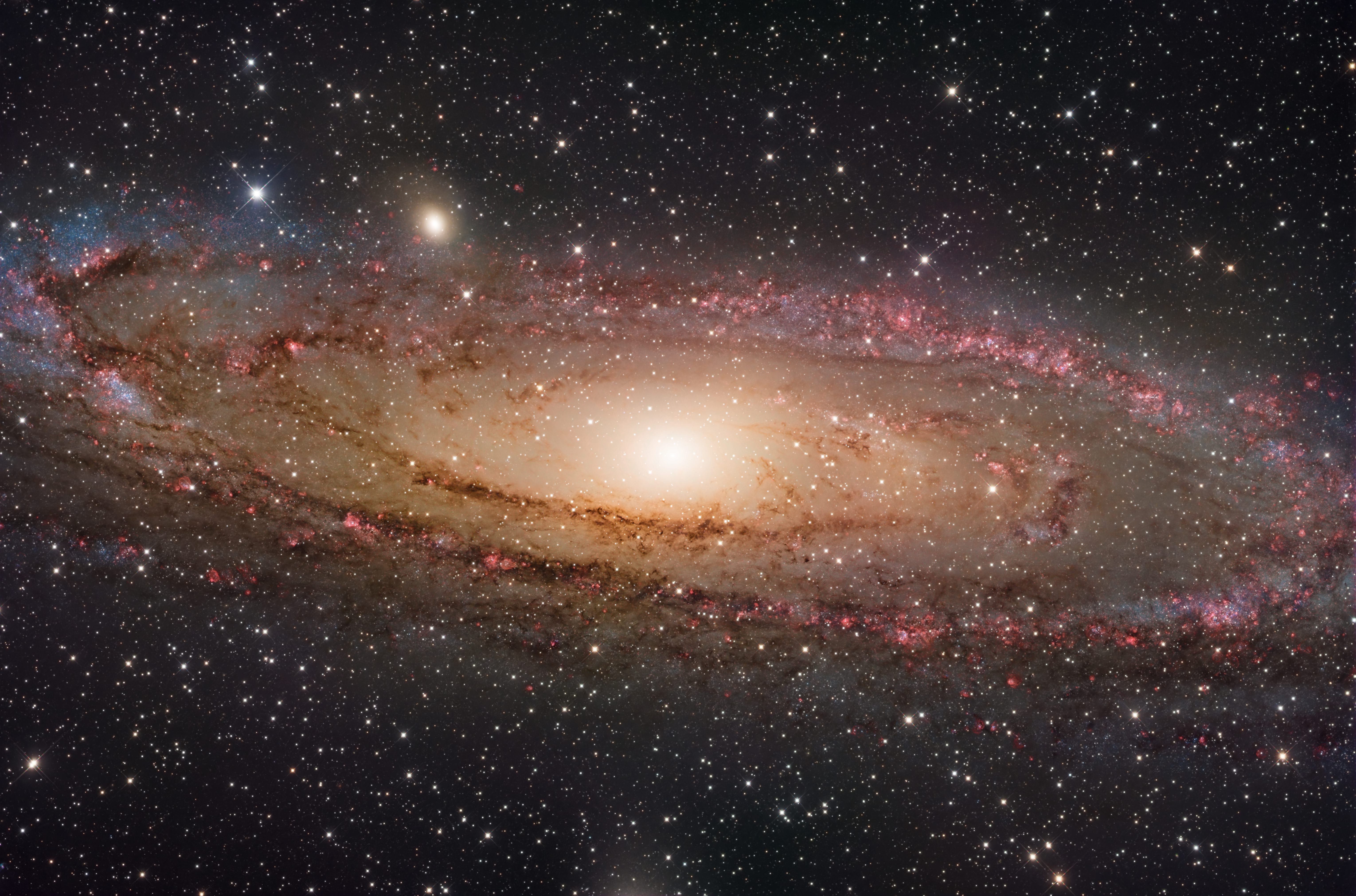 *极品素材*M31，广东第一峰超仙女座星系，增加84小时素材，加量不加价！